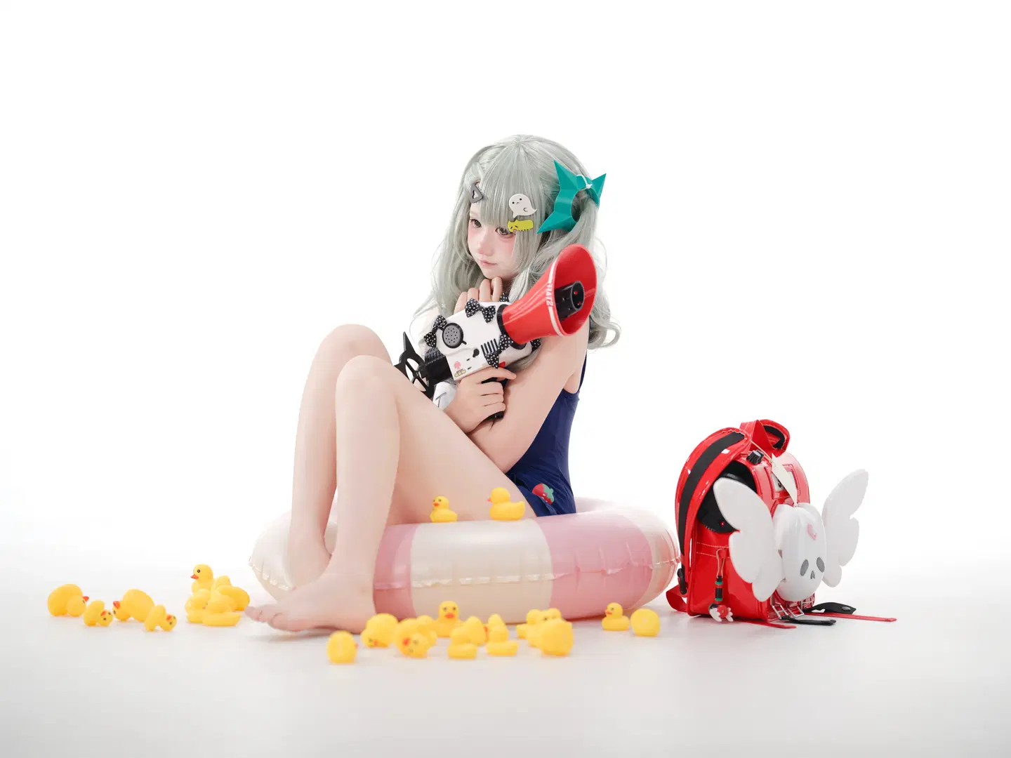 绝区零, cosplay, 千夏蕾咪cos, 高调摄影, 小黄鸭