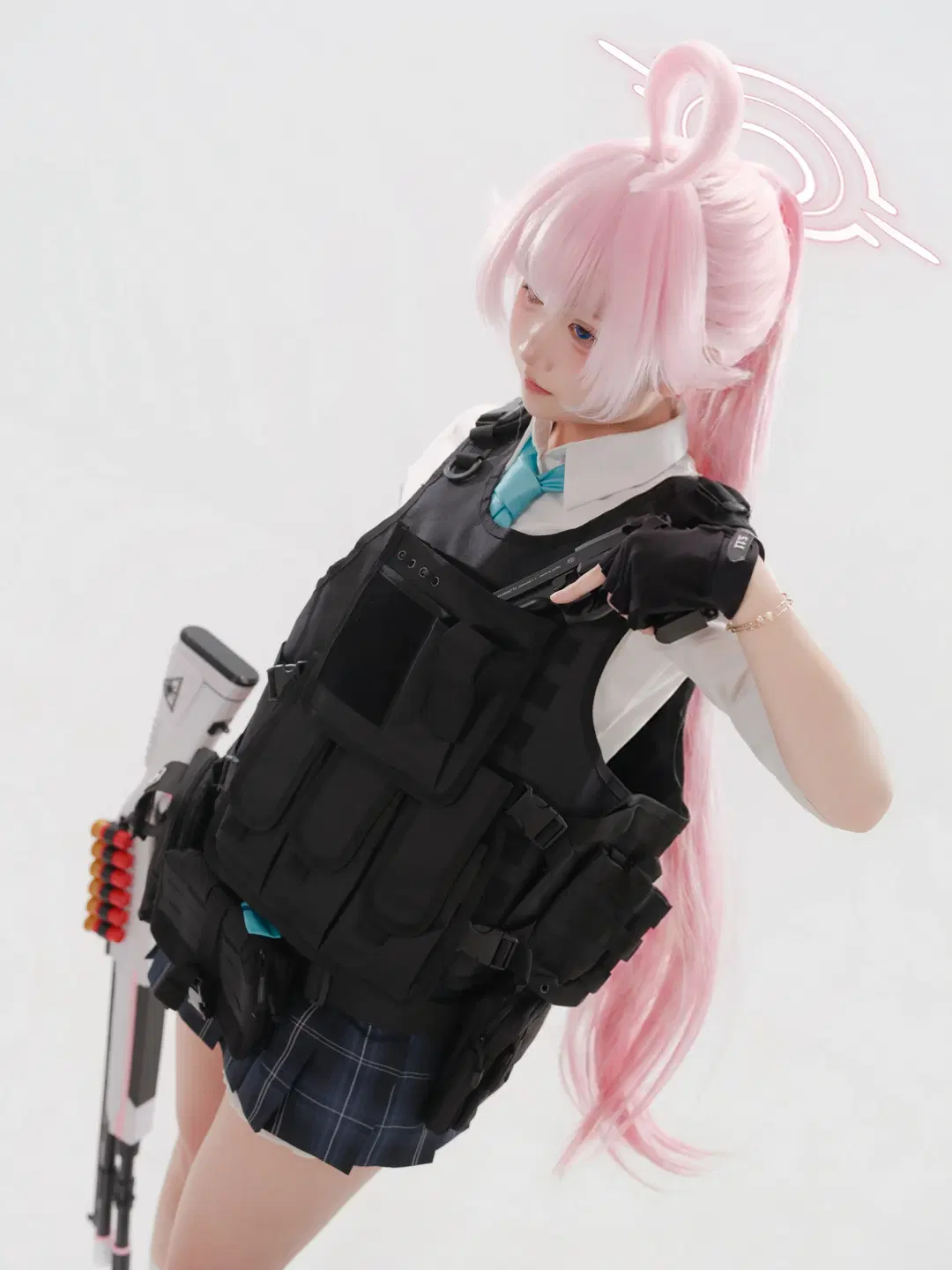 【小鳥遊星野cos】蔚藍檔案 臨戰星野的戰術突進與收工日常 - 照烧热带鱼 - 第4張