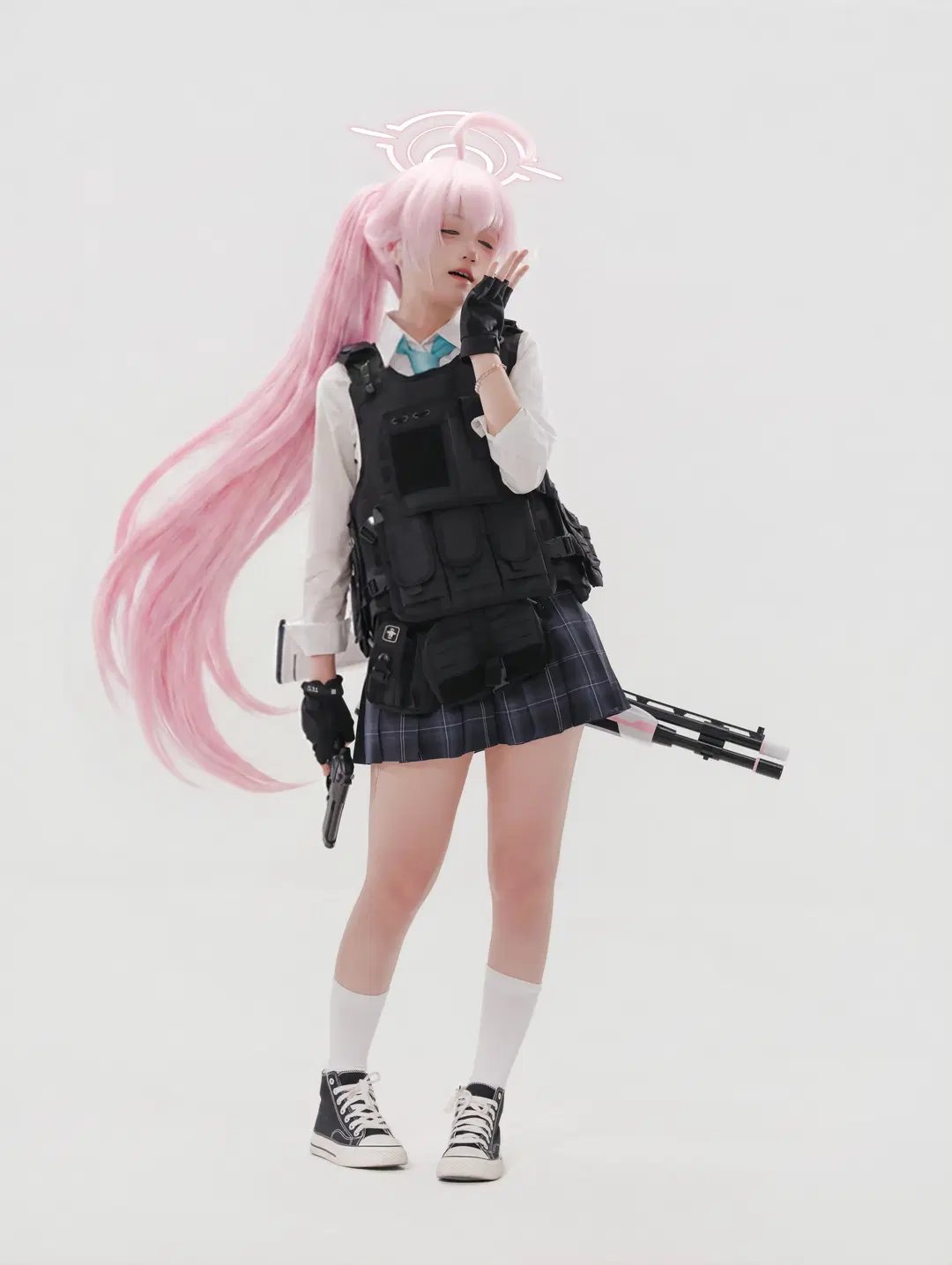 【小鳥遊星野cos】蔚藍檔案 臨戰星野的戰術突進與收工日常 - 照烧热带鱼 - 第5張