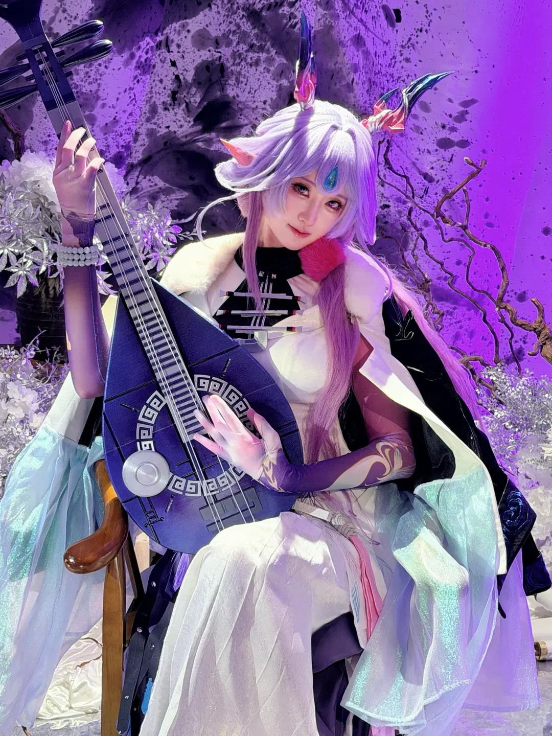 Arknights, Pipa, Traditional Chinese style cosplay, Arknights cosplay, The Sui Siblings