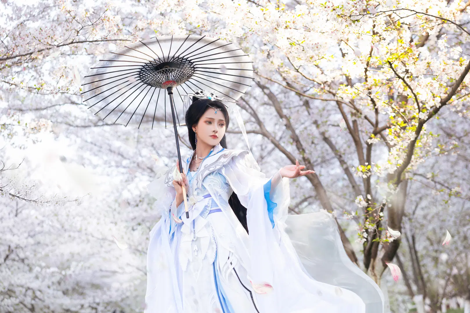 古风cos, 仙侠风, 李慕婉cos, 仙逆, 纸伞写真