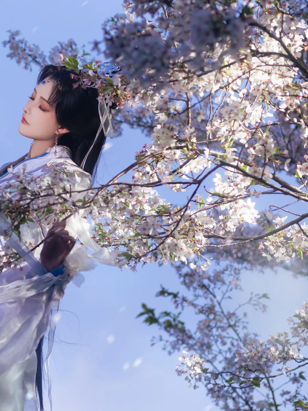 【李慕婉cos】仙逆中溫婉清冷的藍衣仙子 - 妖小纯_有棚版 - 第2張