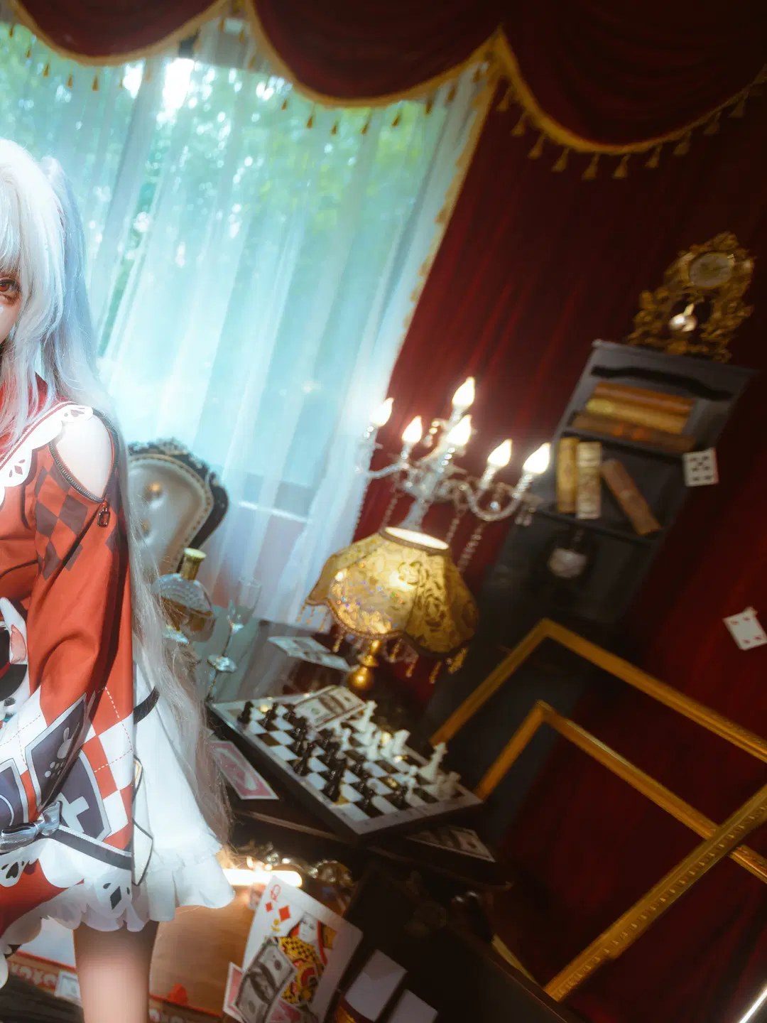 【花火cos】崩坏星穹铁道复古魔术风正片 - 妖小纯_有棚版 - 第2张