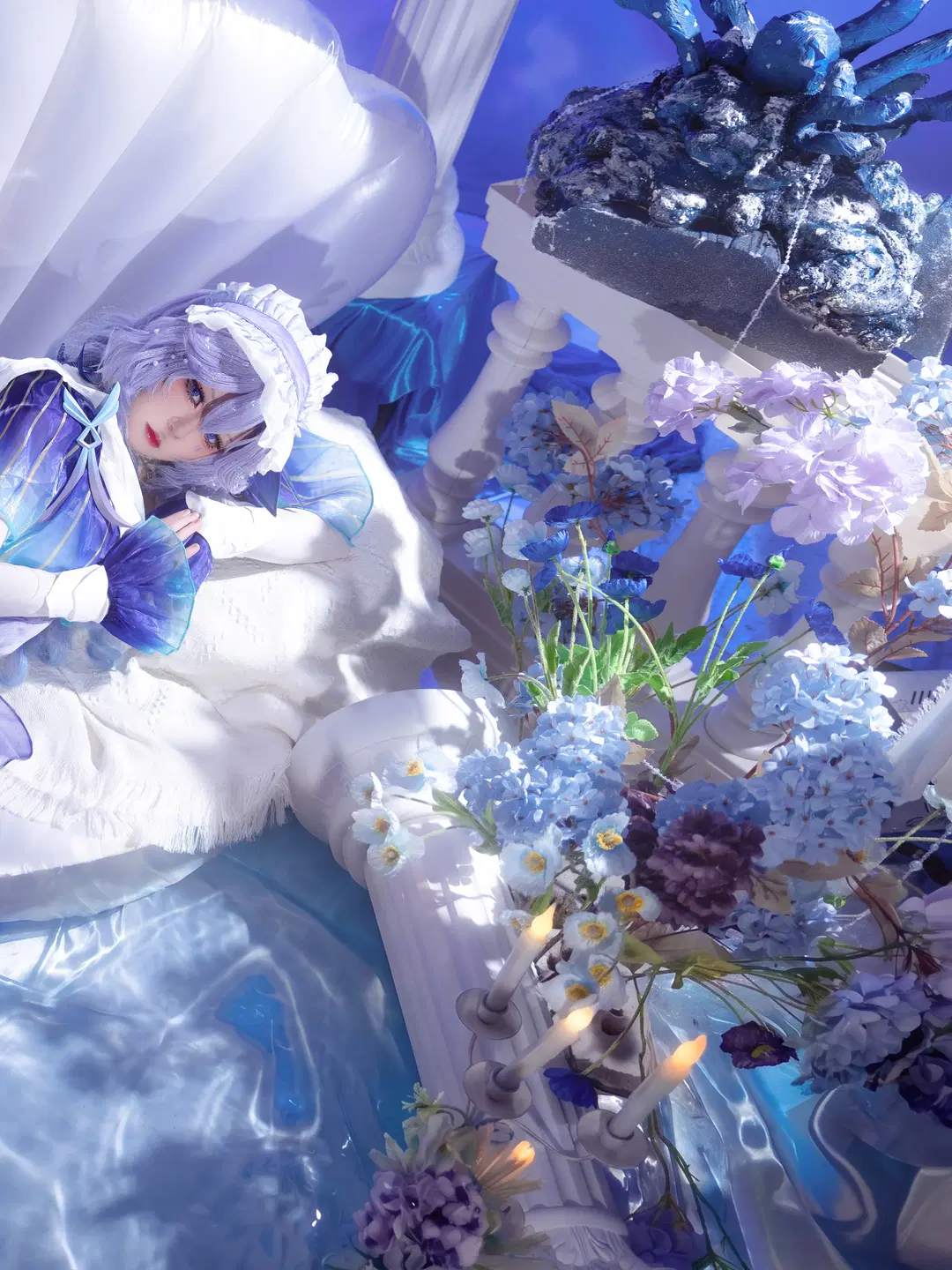 【坎特蕾拉cos】鸣潮深海氛围感布景 - 妖小纯_有棚版 - 第2张