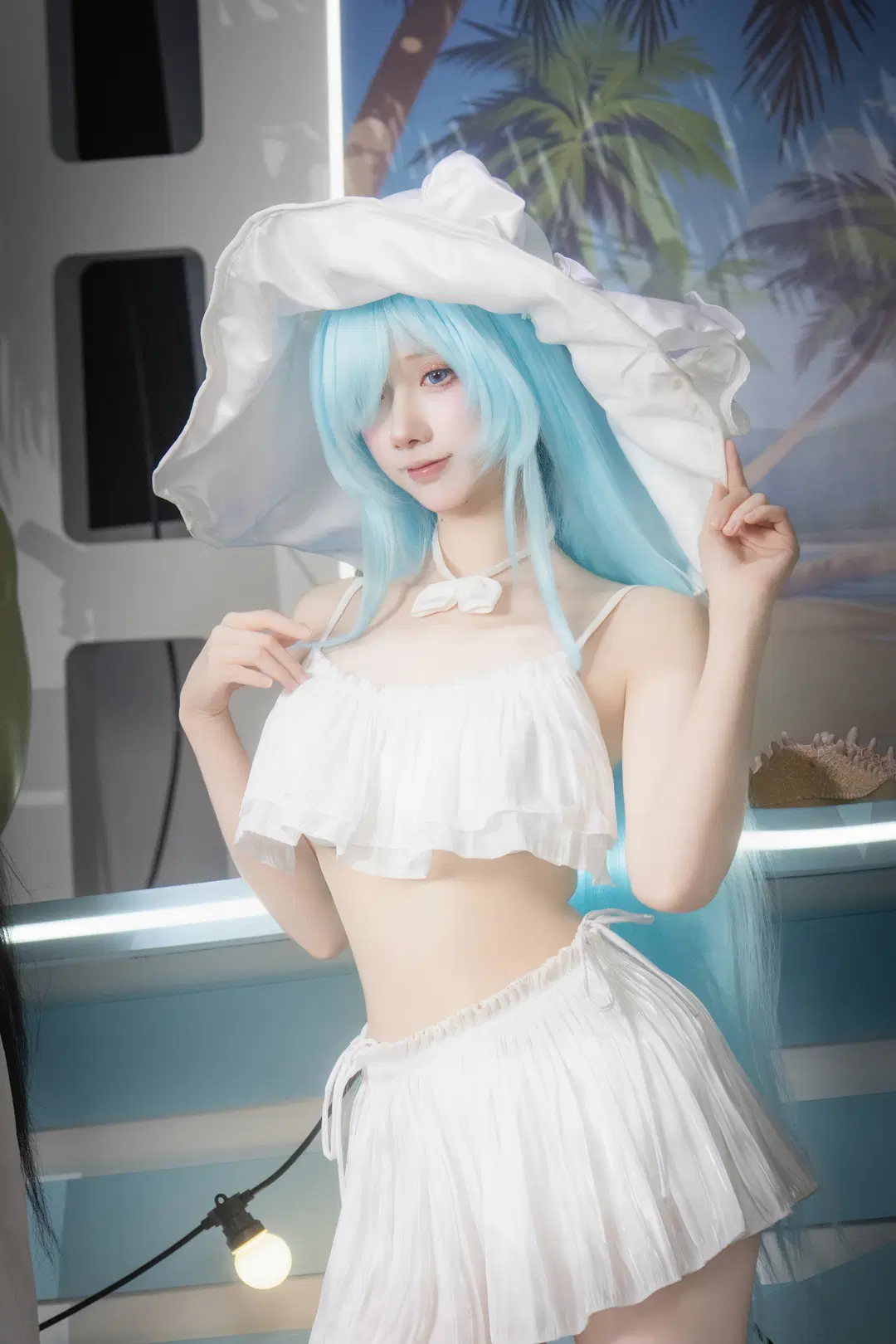 コスプレ, アズールレーン, 二次元視覚プロジェクト, ヤヌス コスプレ, 夏のビーチスタイル