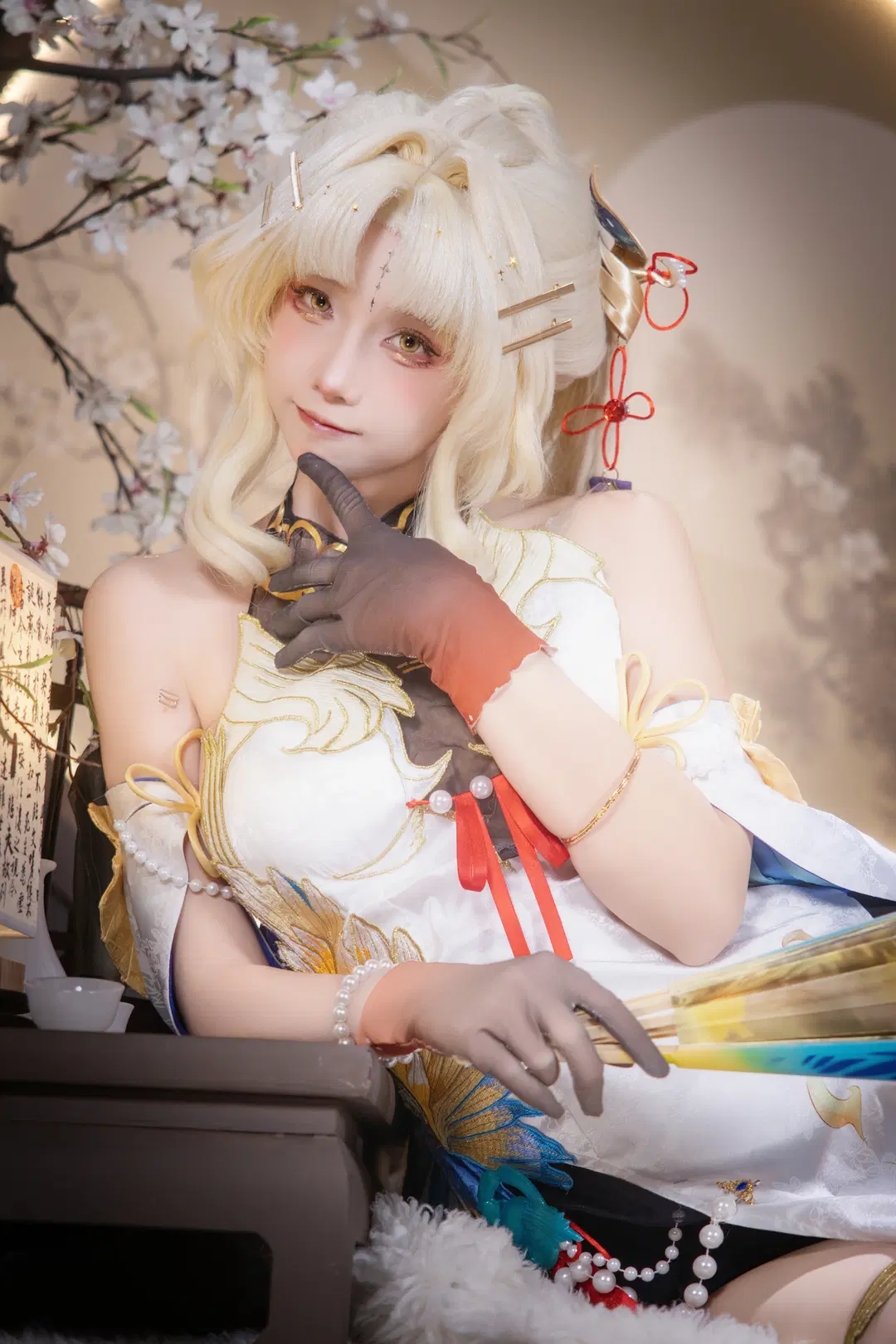 【穗穗cos】鸣潮国风少女，折扇轻摇间的古典韵味 - ShalloWhite - 第3张