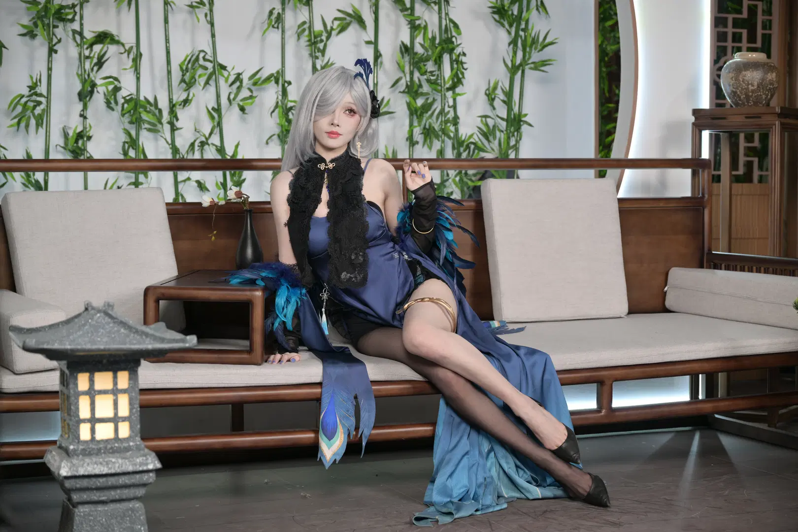 碧藍航線彰武cos，清涼節的藍羽魅影 - 東雲 - 第4張