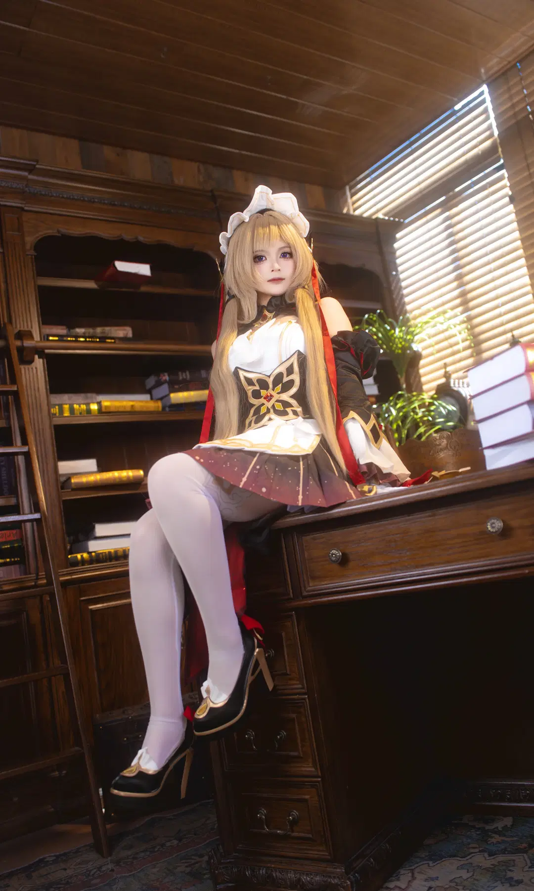 二次元, 桑多涅cos, 原神, cosplay, 丝袜