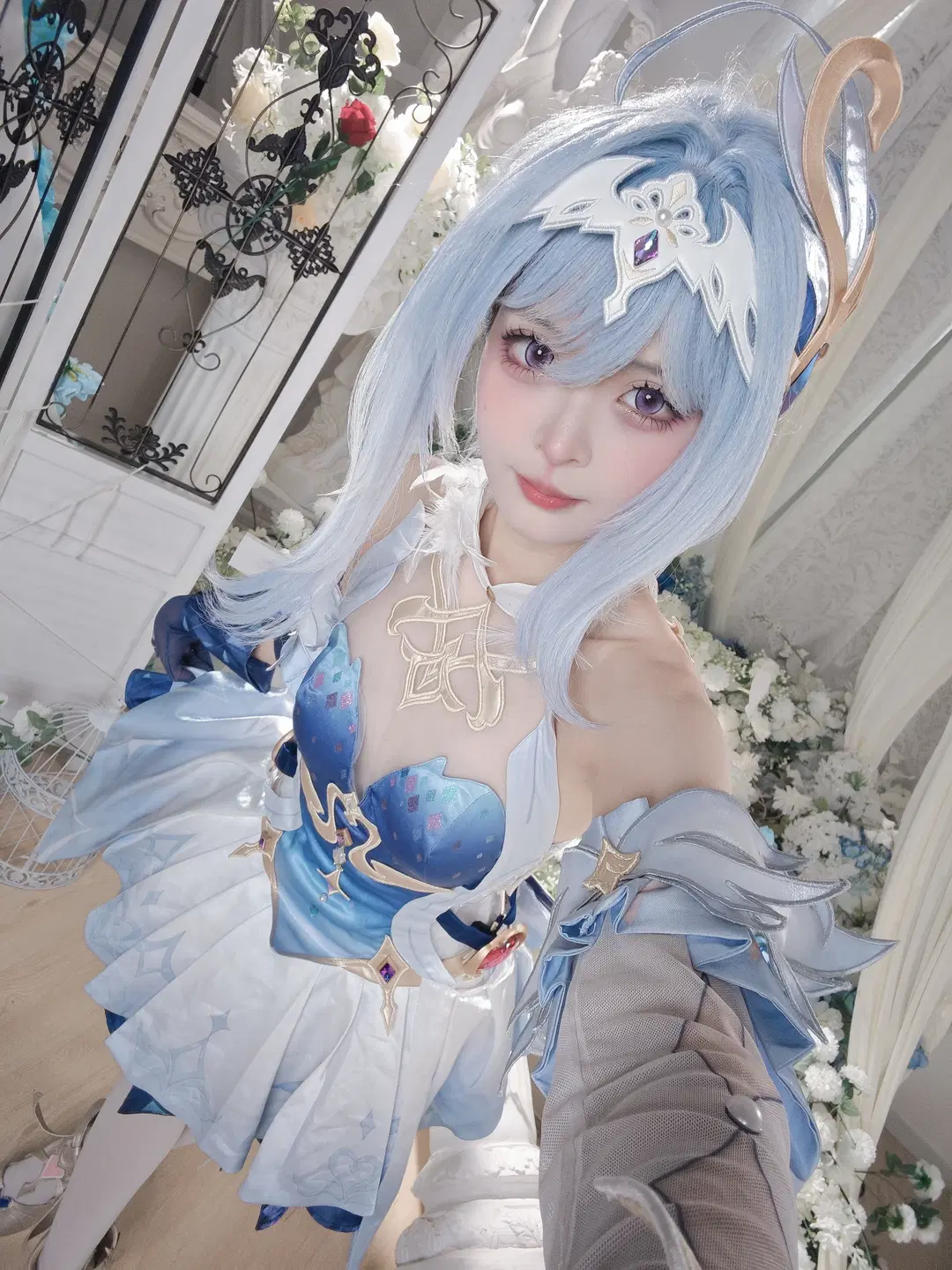 二次元, 原神, cosplay, 奥黛塔cos, 假发打理