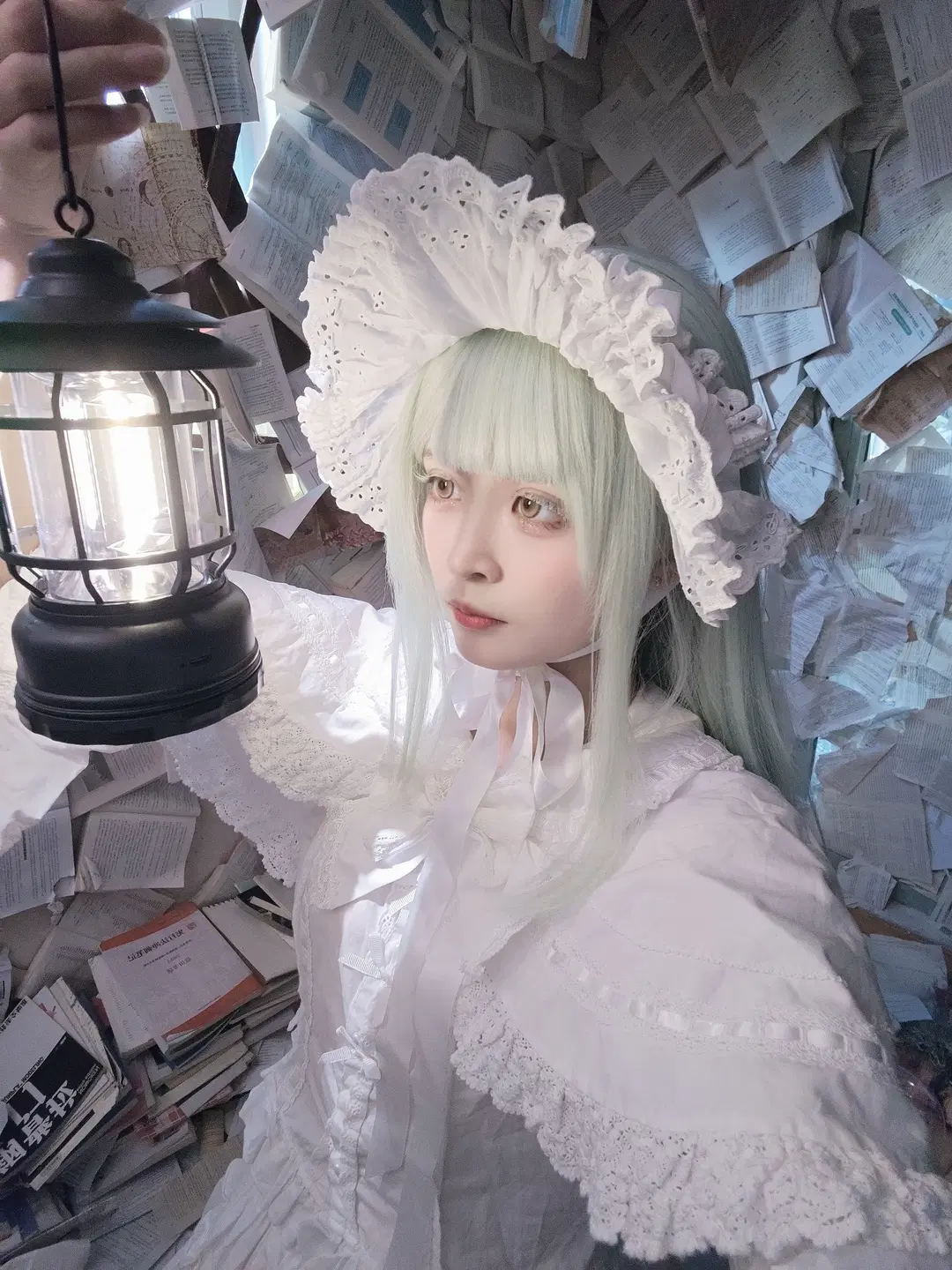 Ave Mujica, 上海约拍, 若叶睦cos, BanG Dream!, 纯白洛丽塔
