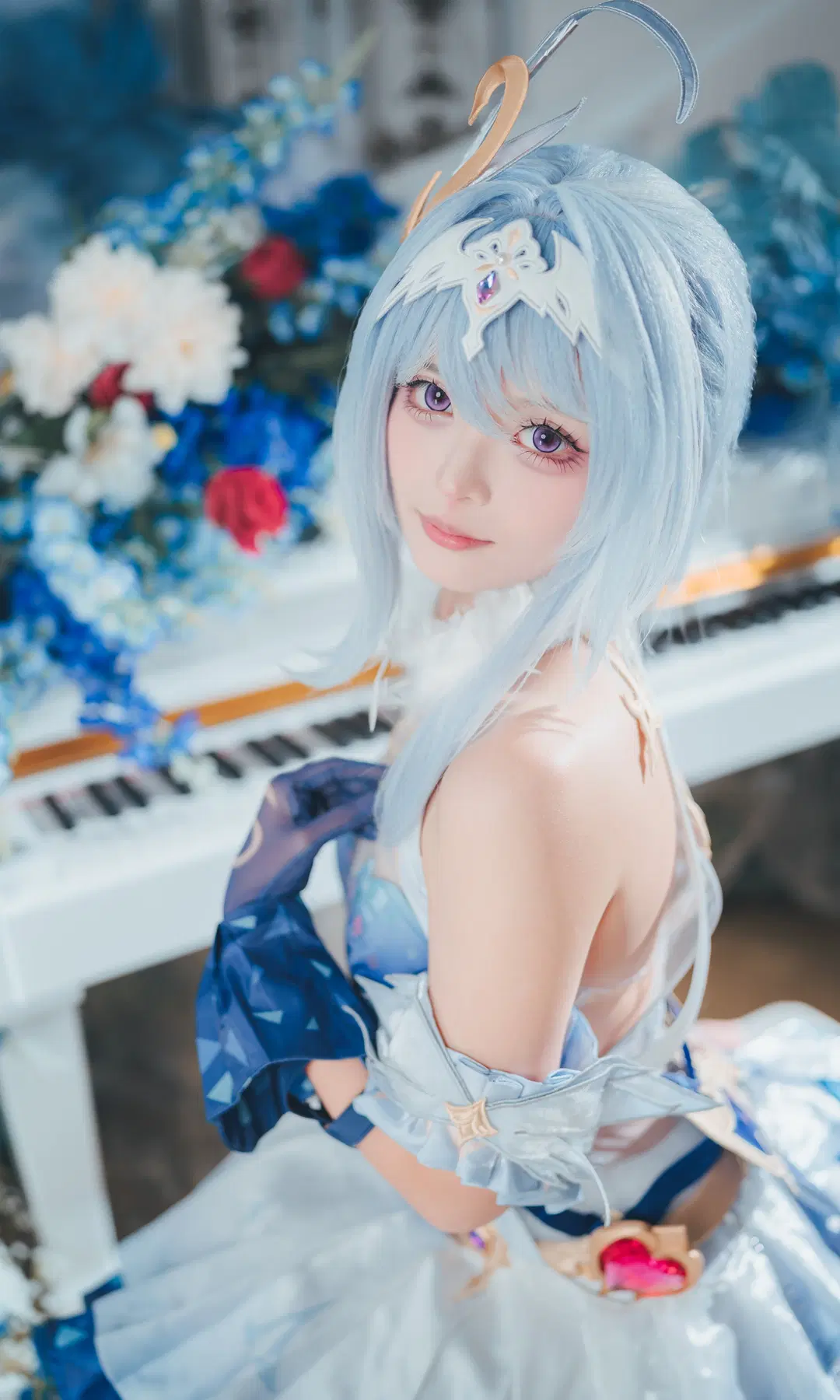 【奥黛塔cos】原神奥黛塔的天鹅钢琴幻想曲 - MinnTo - 第3张
