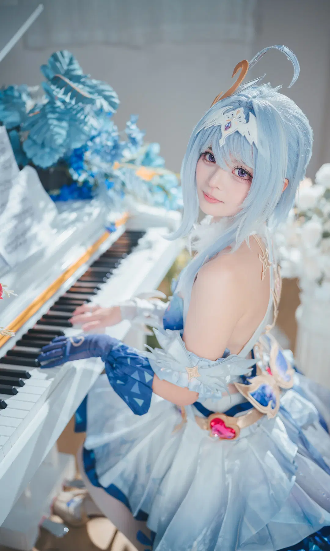 【奥黛塔cos】原神奥黛塔的天鹅钢琴幻想曲 - MinnTo - 第4张