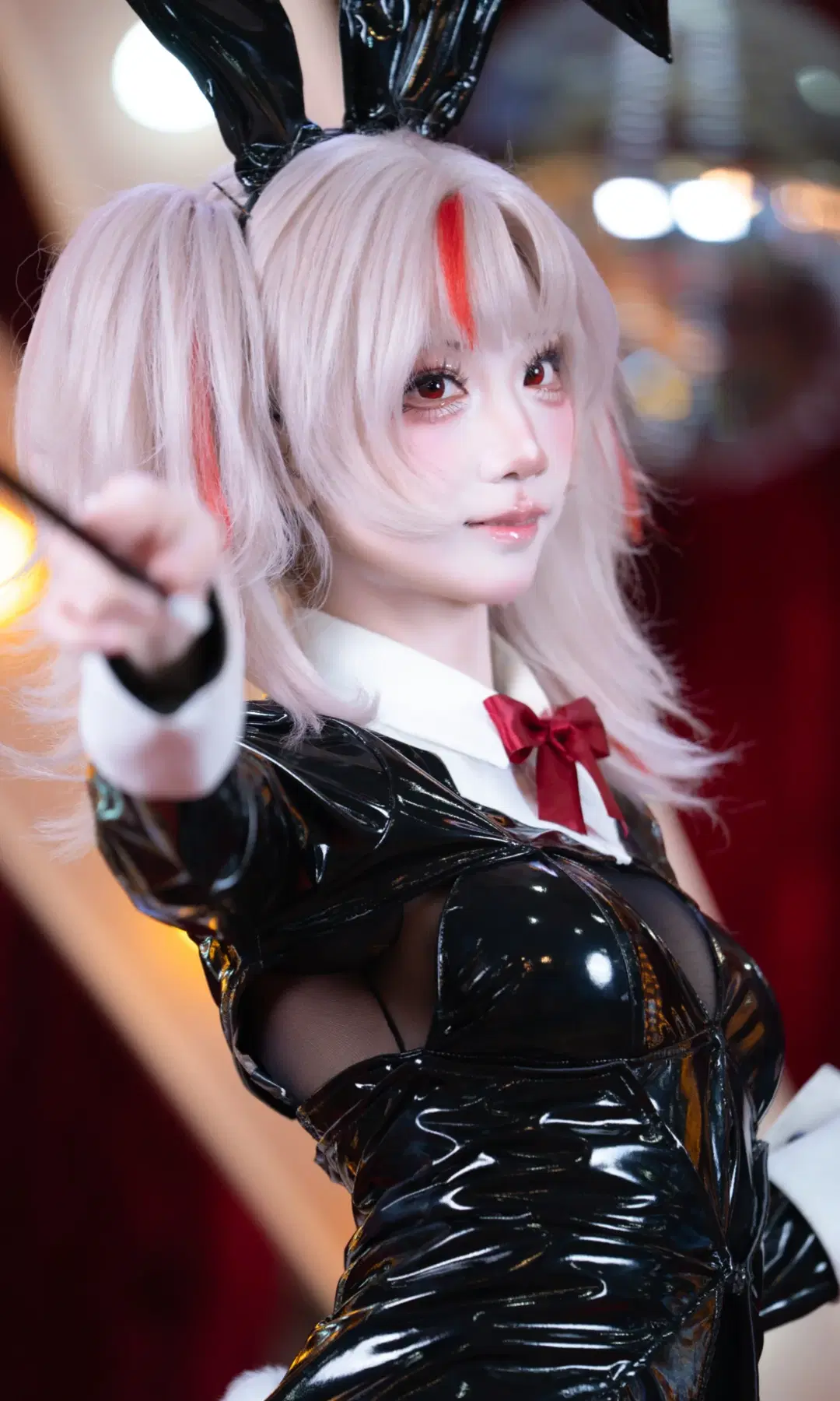 【プリンツ・アーダルベルト コスプレ】アズールレーン 母港の真夏フェスを彩るマジックバニーガール - 克克子 - 5枚目