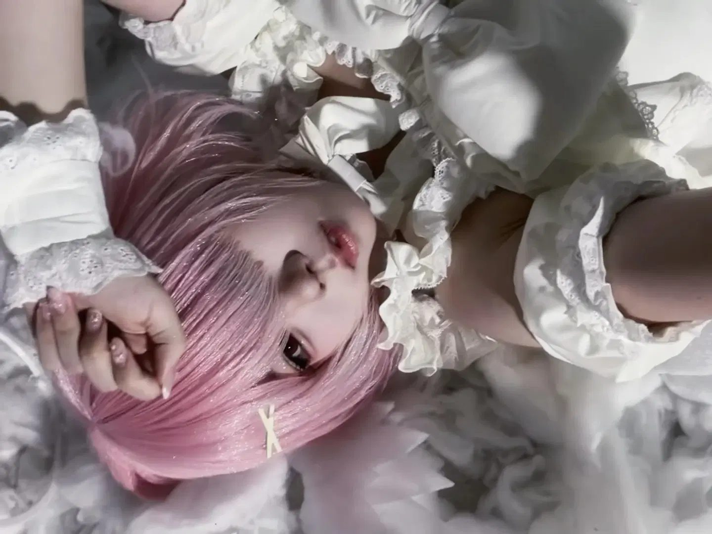 [Ram cosplay] Re:ZERO -Starting Life in Another World- Live Shoot: A Cool Cutie Under the Hair Light by 小棠 - Image 2