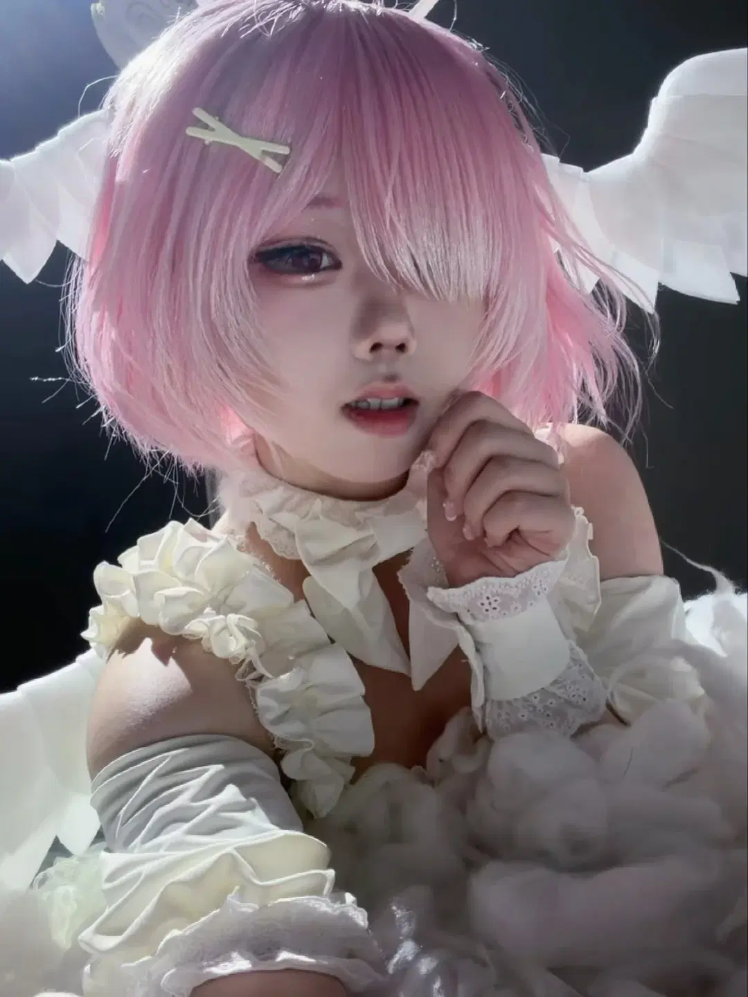 [Ram cosplay] Re:ZERO -Starting Life in Another World- Live Shoot: A Cool Cutie Under the Hair Light by 小棠 - Image 4