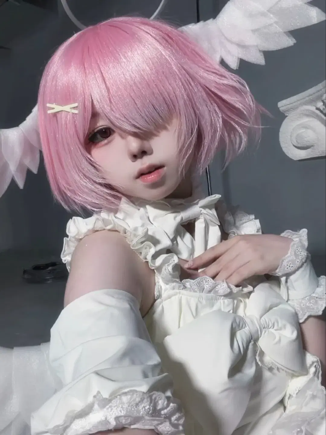 [Ram cosplay] Re:ZERO -Starting Life in Another World- Live Shoot: A Cool Cutie Under the Hair Light by 小棠 - Image 5