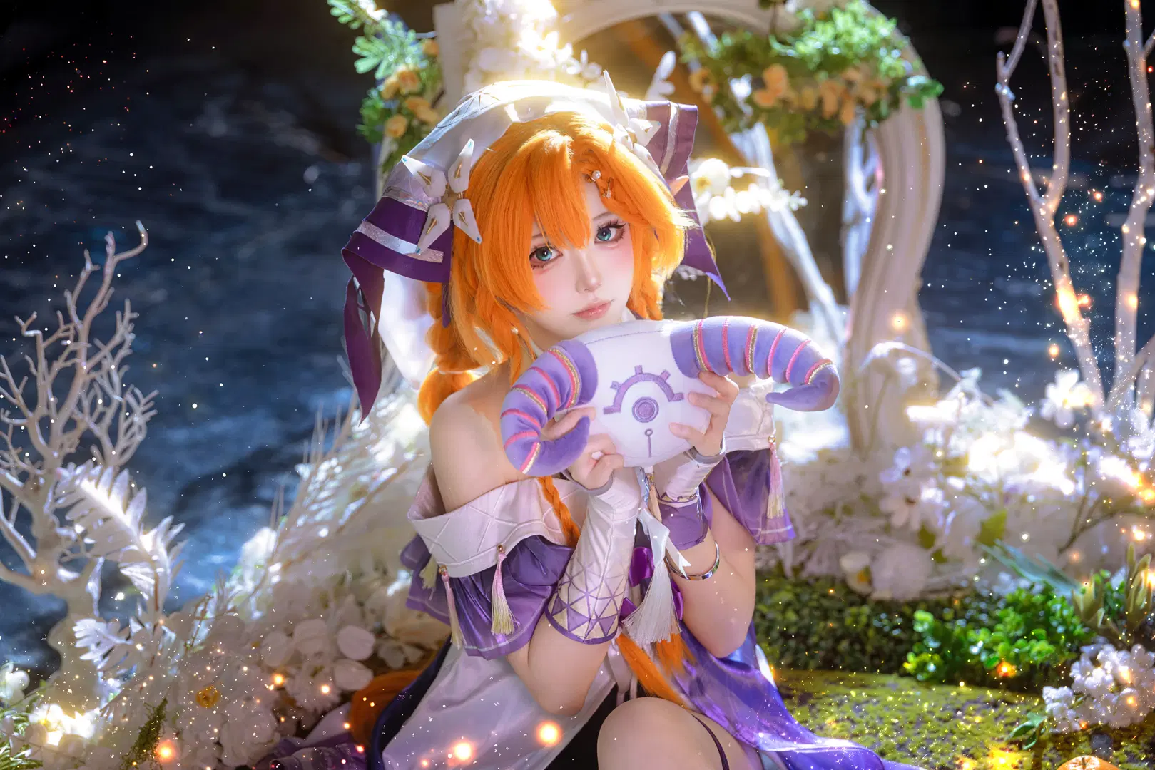 【西格莉卡cos】鸣潮星空花海中的魔法少女 - Bocchi_the_Optics - 第2张
