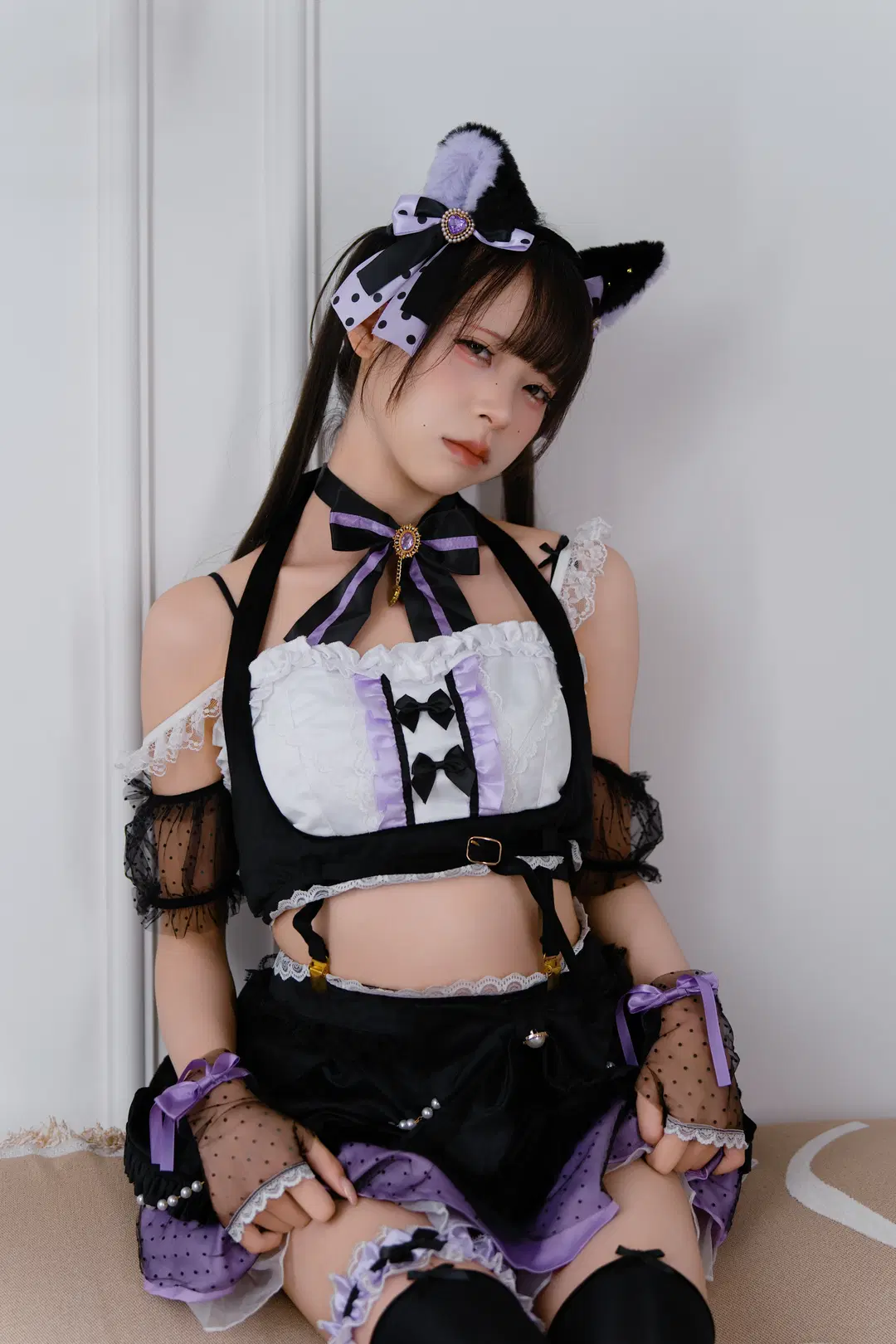 [Cat-ear maid] Making the Kitchen Home: Daily Life of a Cat-ear maid in an Indoor portrait by 南朝花月 - Image 5