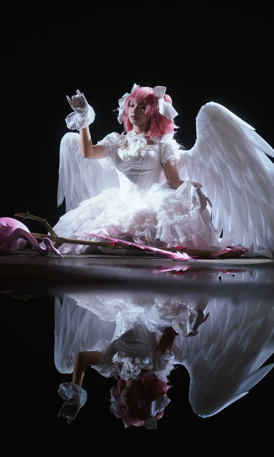 [Madoka Kaname cosplay] Puella Magi Madoka Magica: Ultimate Madoka Night portrait by 南朝花月 - Image 4