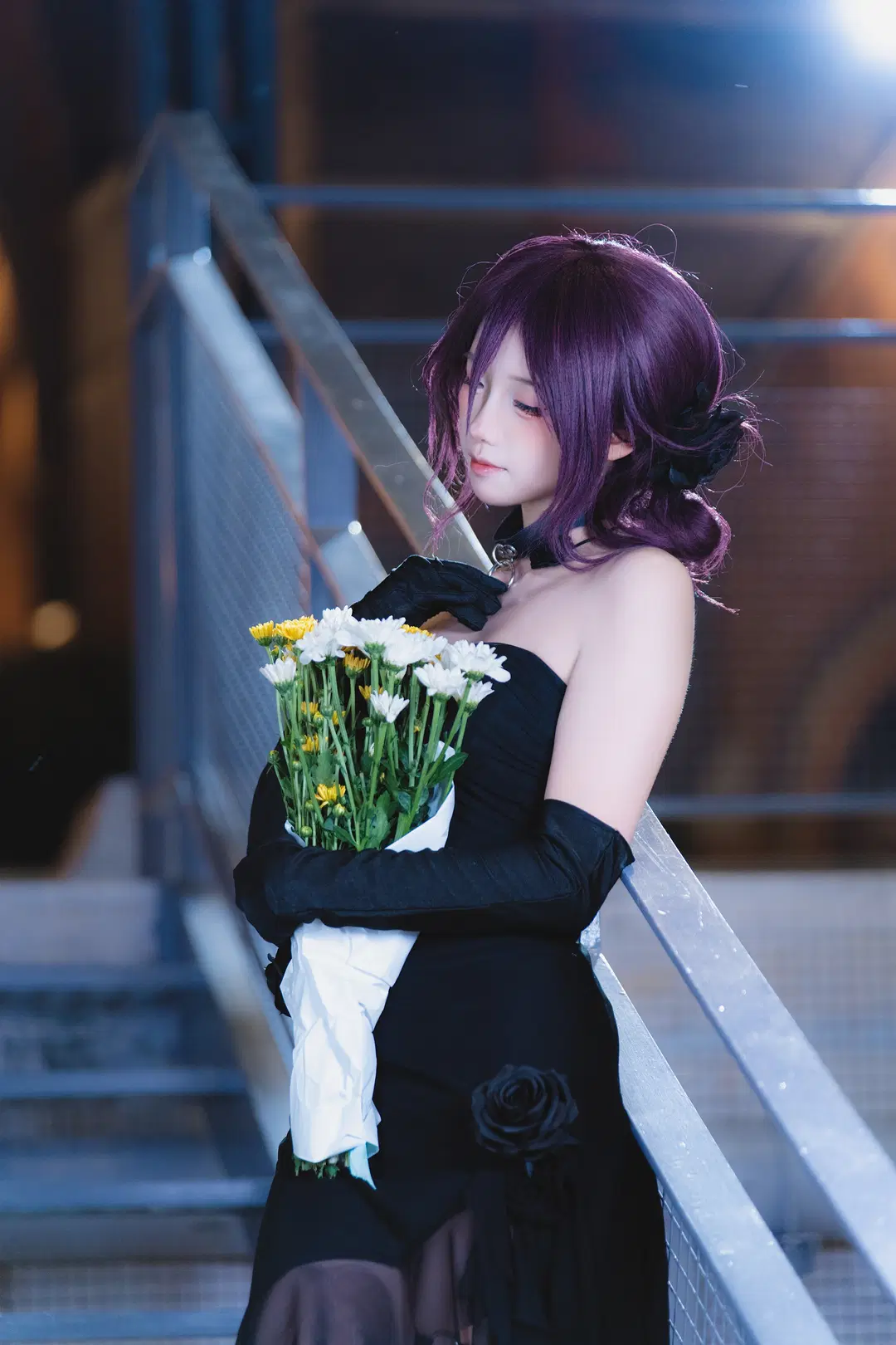 【蕾塞cos】電鋸人裡的炸彈惡魔，夜晚持槍赴約 - 南朝花月 - 第13張