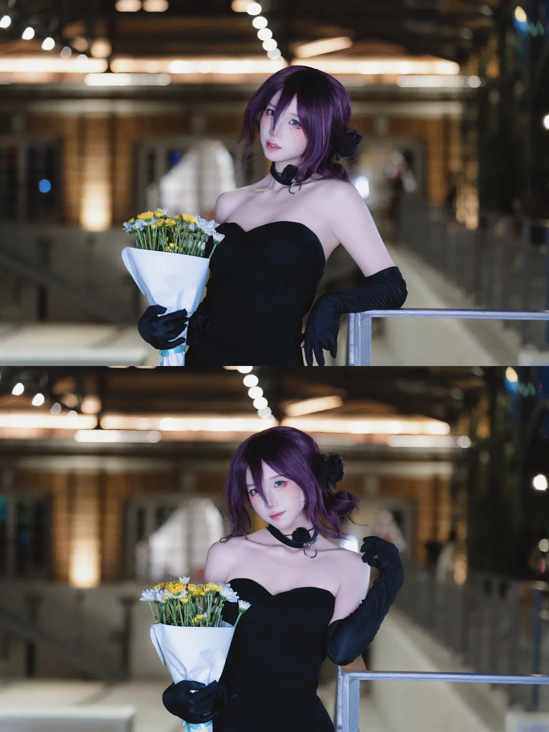 【蕾塞cos】電鋸人裡的炸彈惡魔，夜晚持槍赴約 - 南朝花月 - 第2張