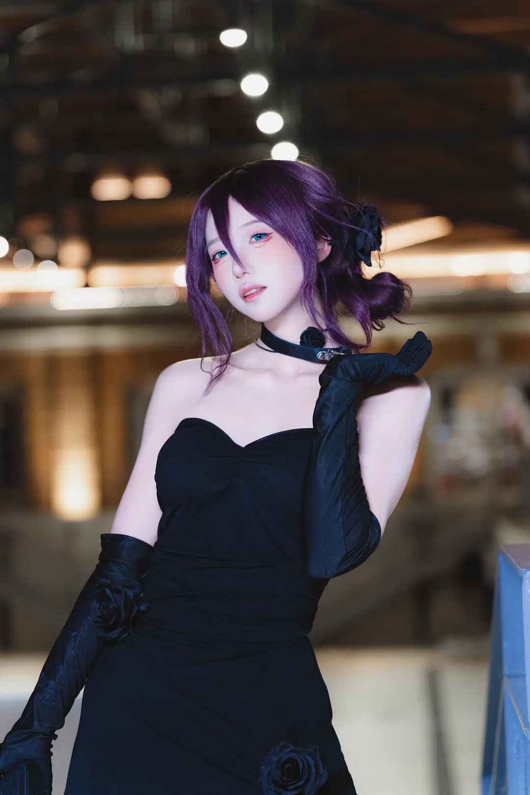 【蕾塞cos】電鋸人裡的炸彈惡魔，夜晚持槍赴約 - 南朝花月 - 第3張