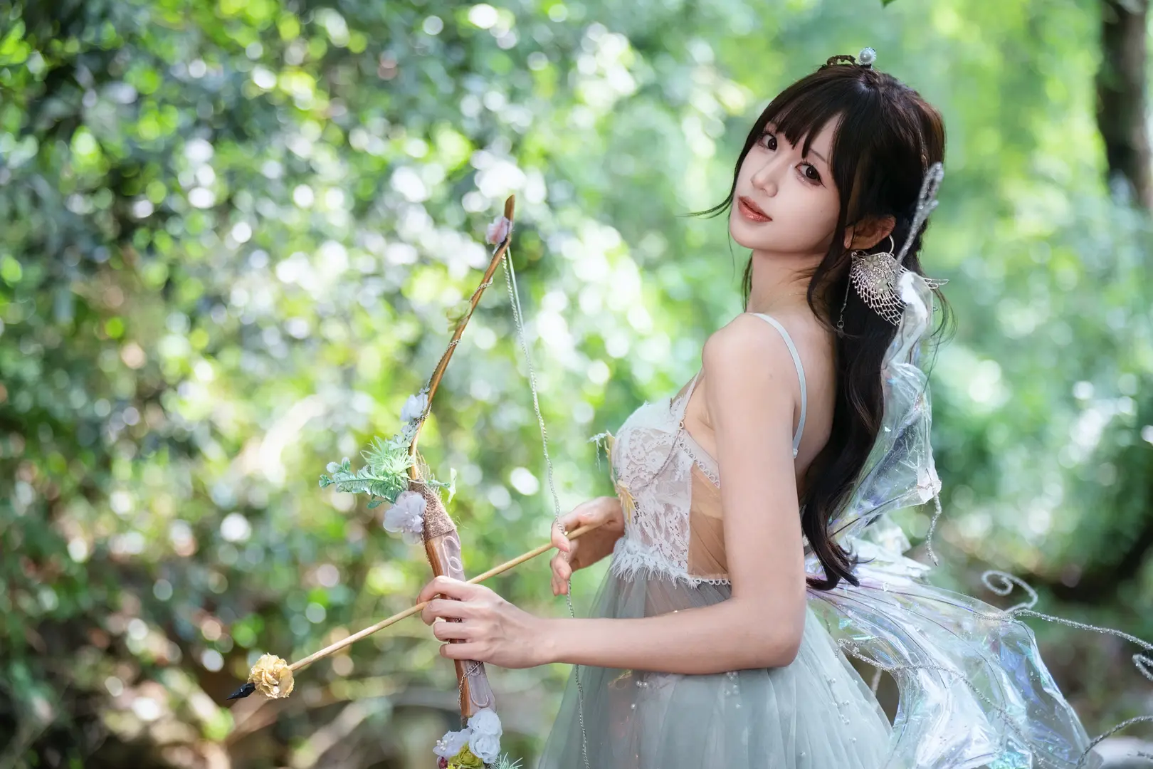 cosplay, 森林, 人像摄影, 绿野仙踪, 精灵 - 第11张