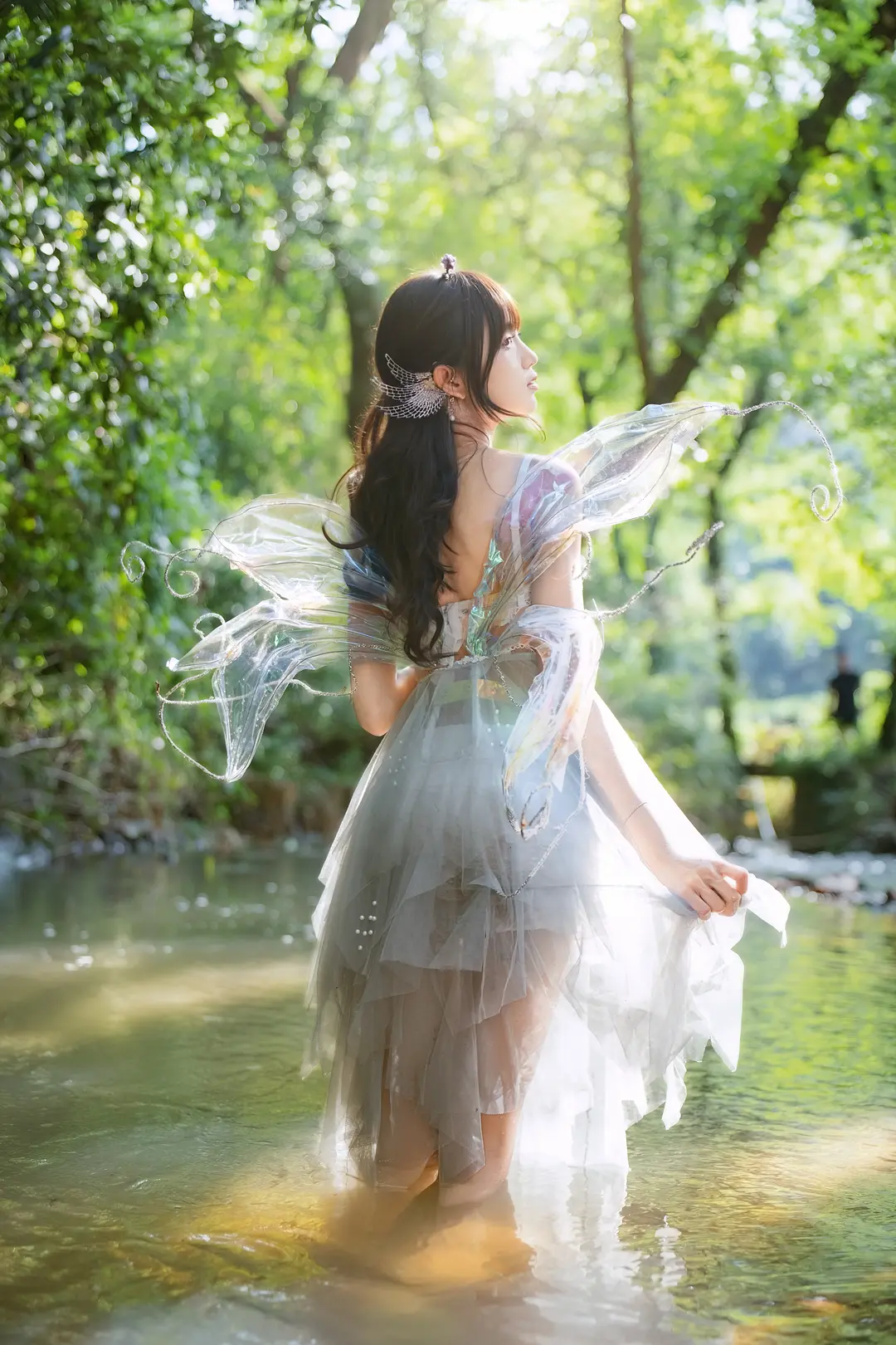 cosplay, 森林, 人像摄影, 绿野仙踪, 精灵 - 第3张