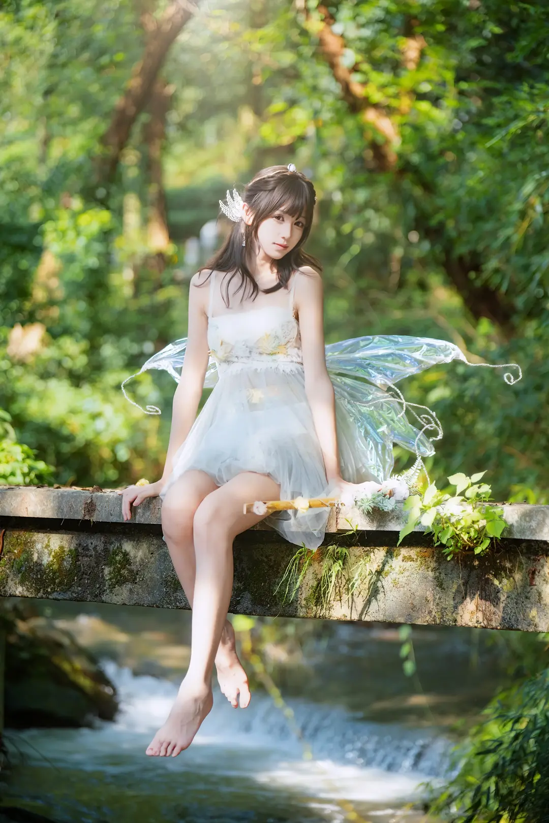 cosplay, 森林, 人像摄影, 绿野仙踪, 精灵 - 第4张