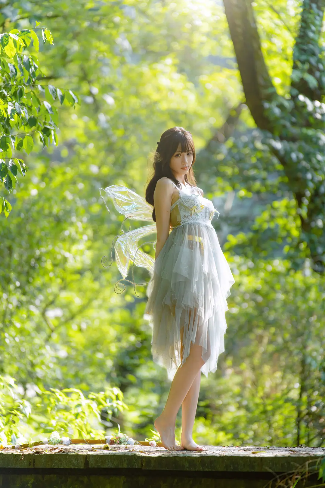 cosplay, 森林, 人像摄影, 绿野仙踪, 精灵 - 第6张
