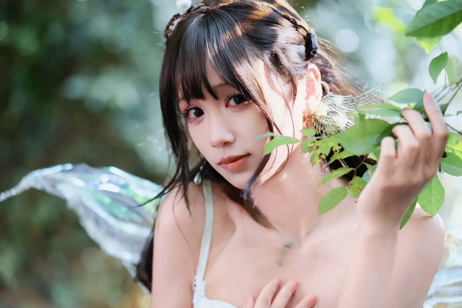 cosplay, 森林, 人像摄影, 绿野仙踪, 精灵 - 第8张