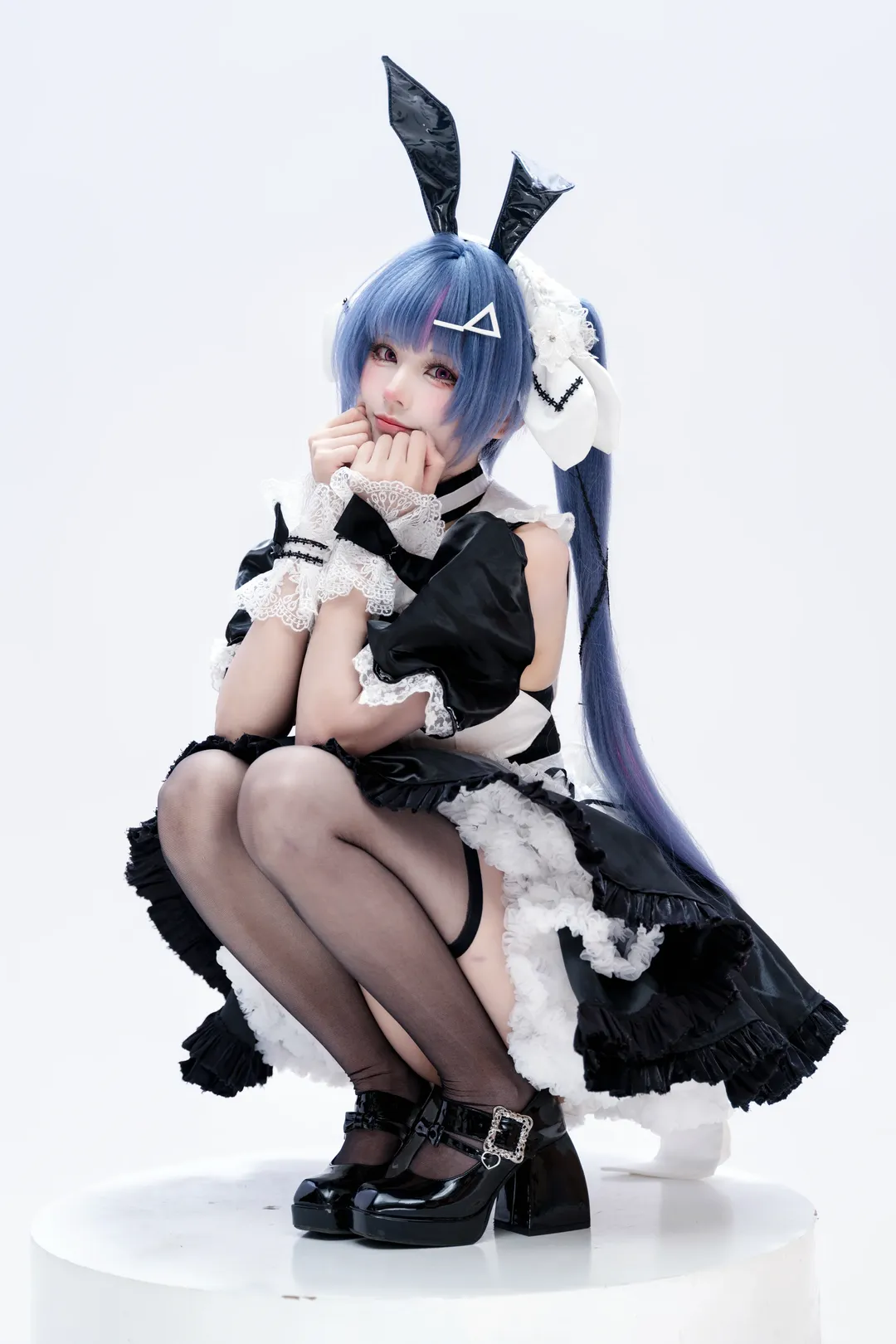 碧藍航線, 女僕裝, 黑絲, cosplay攝影, 薩里cos - 第6張
