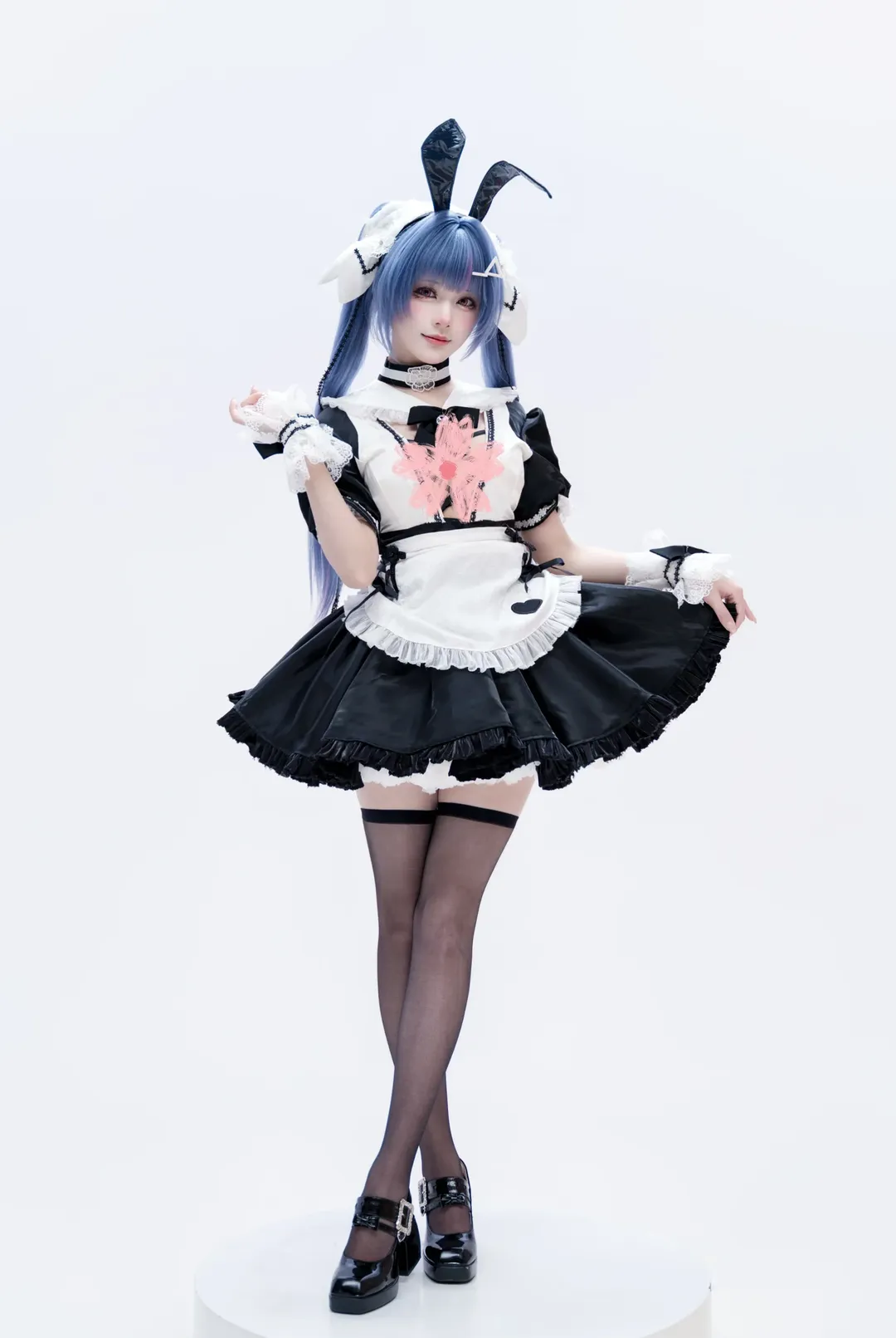 碧藍航線, 女僕裝, 黑絲, cosplay攝影, 薩里cos - 第7張