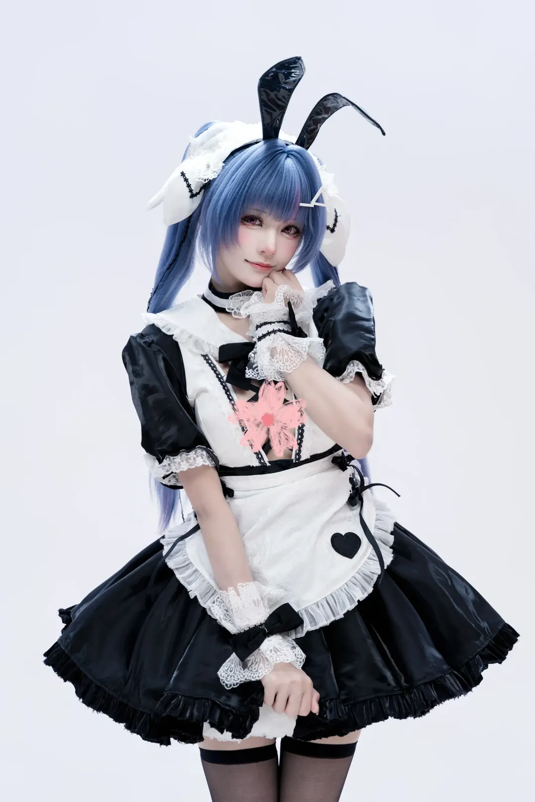碧藍航線, 女僕裝, 黑絲, cosplay攝影, 薩里cos - 第8張