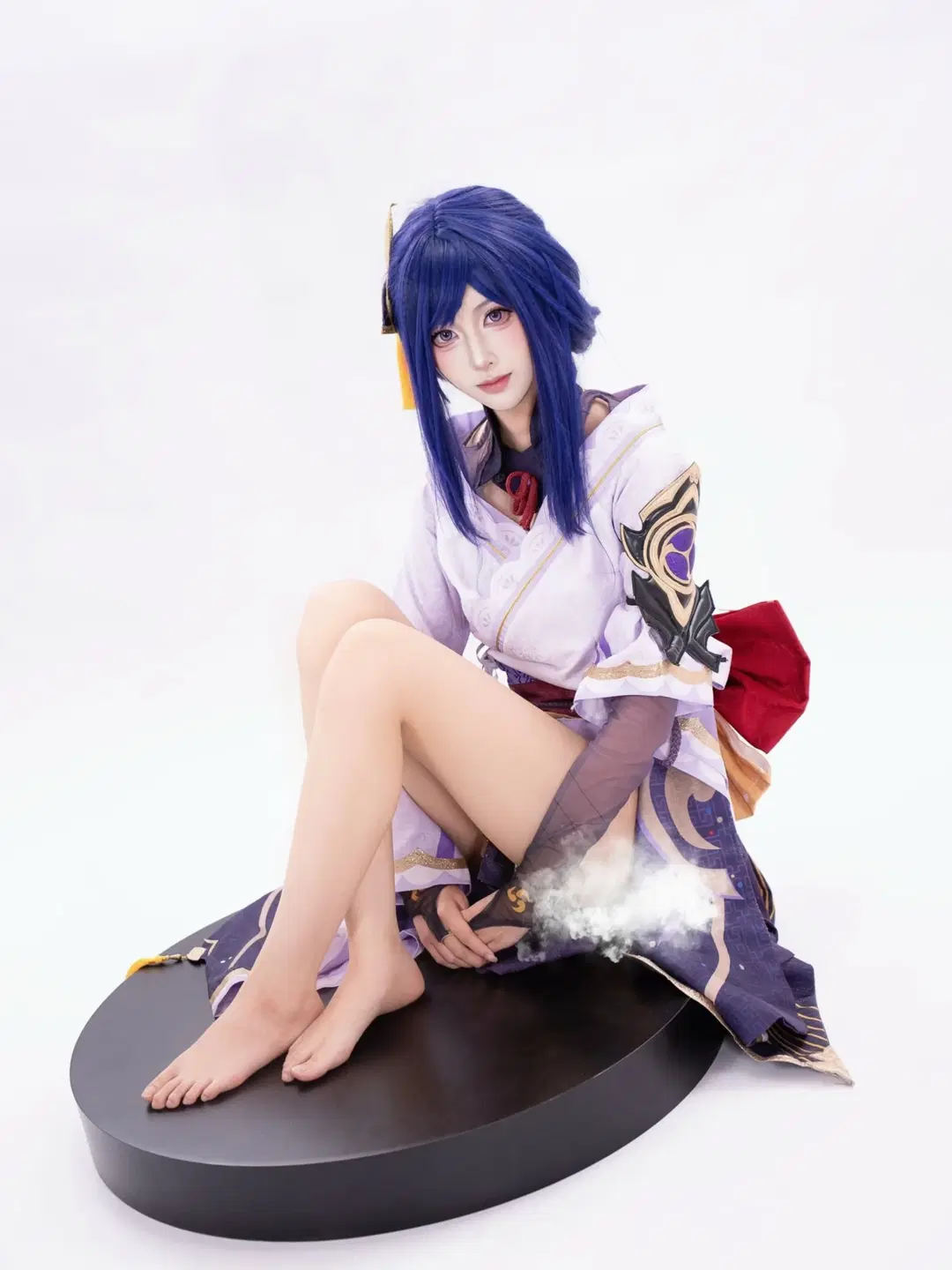 原神, 二次元コスプレ, 和風写真, お姉さんコスプレ, 雷電将軍コスプレ