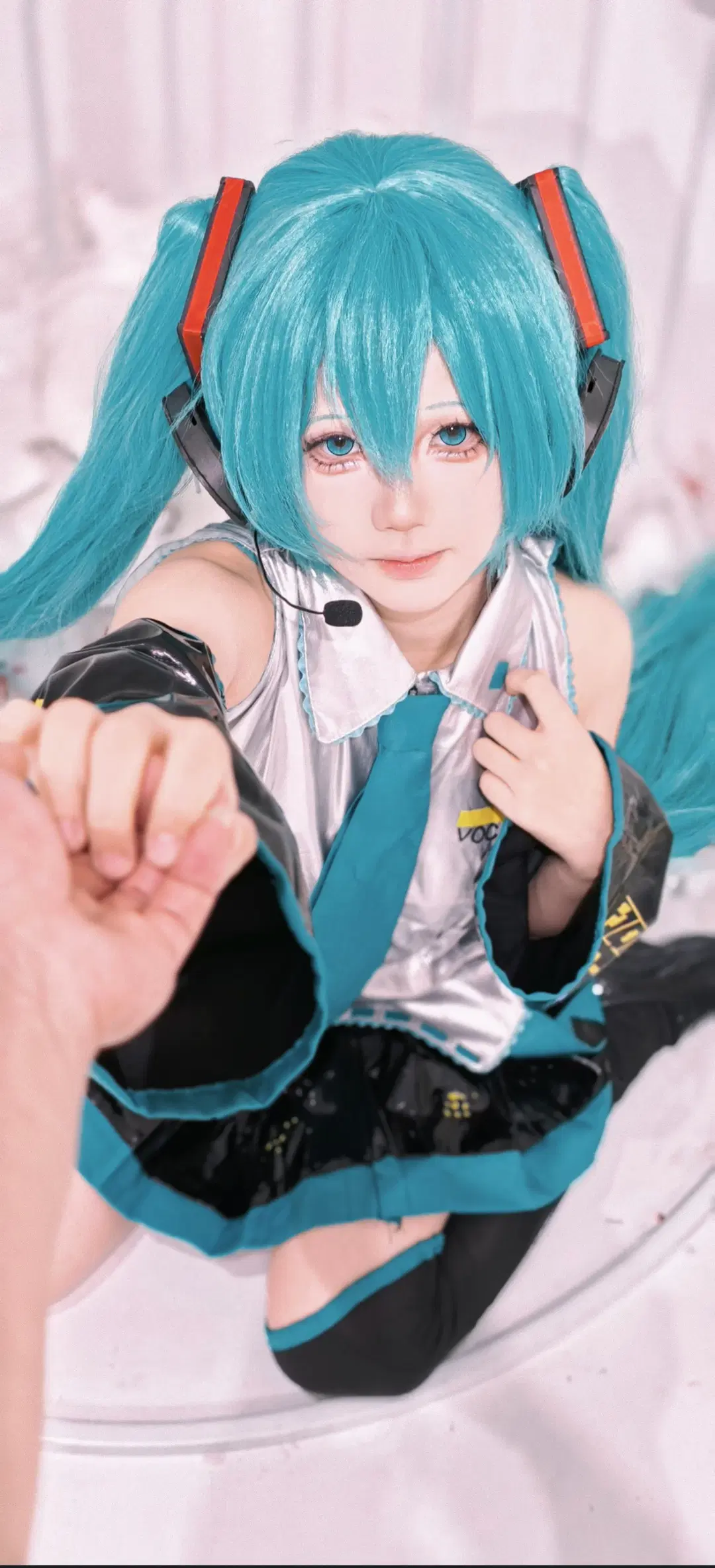 【初音未来cos】光影流转间的原图直出体验 - 寂尘_摄影摄像 - 第3张