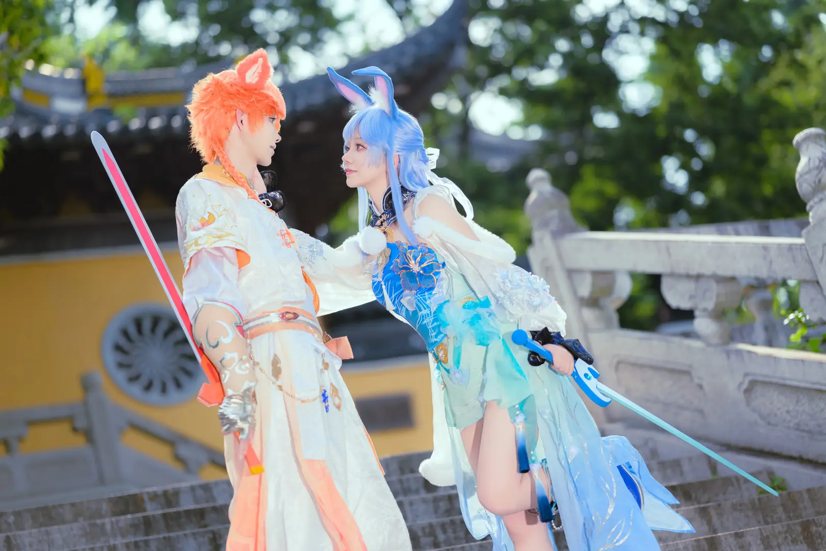 雙人cos, 古風cos, 國漫cosplay, 虹貓藍兔, 虹貓藍兔cos - 第1張