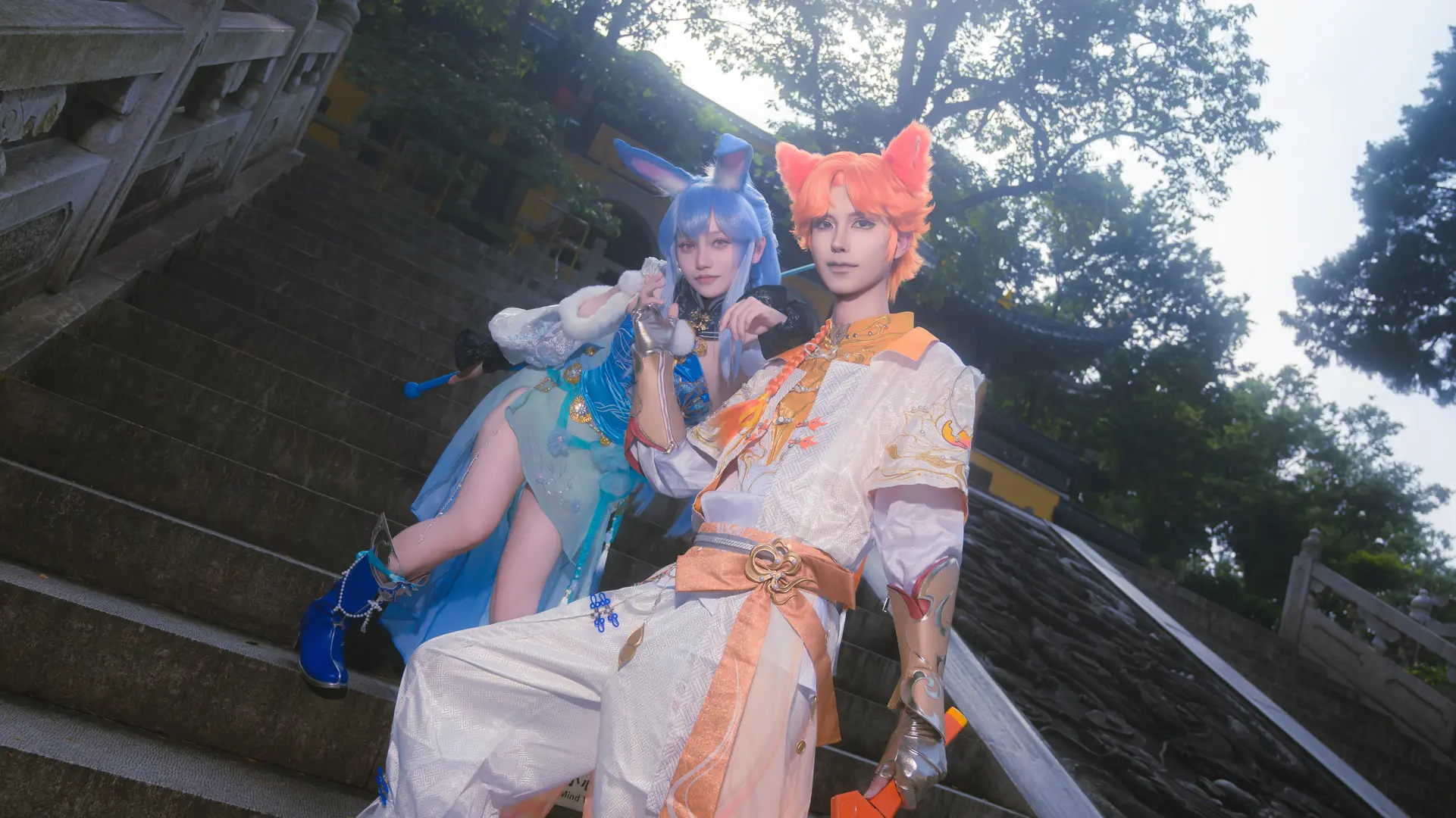 永劫無間, 國風cosplay, 藍兔cos, 虹貓藍兔cos, 虹貓cos - 第1張