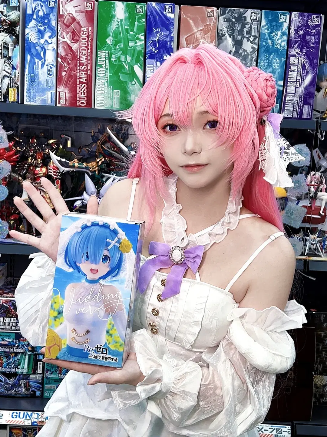 cosplay, 雷姆cos, 動漫周邊, 一日店長, 手辦抽獎