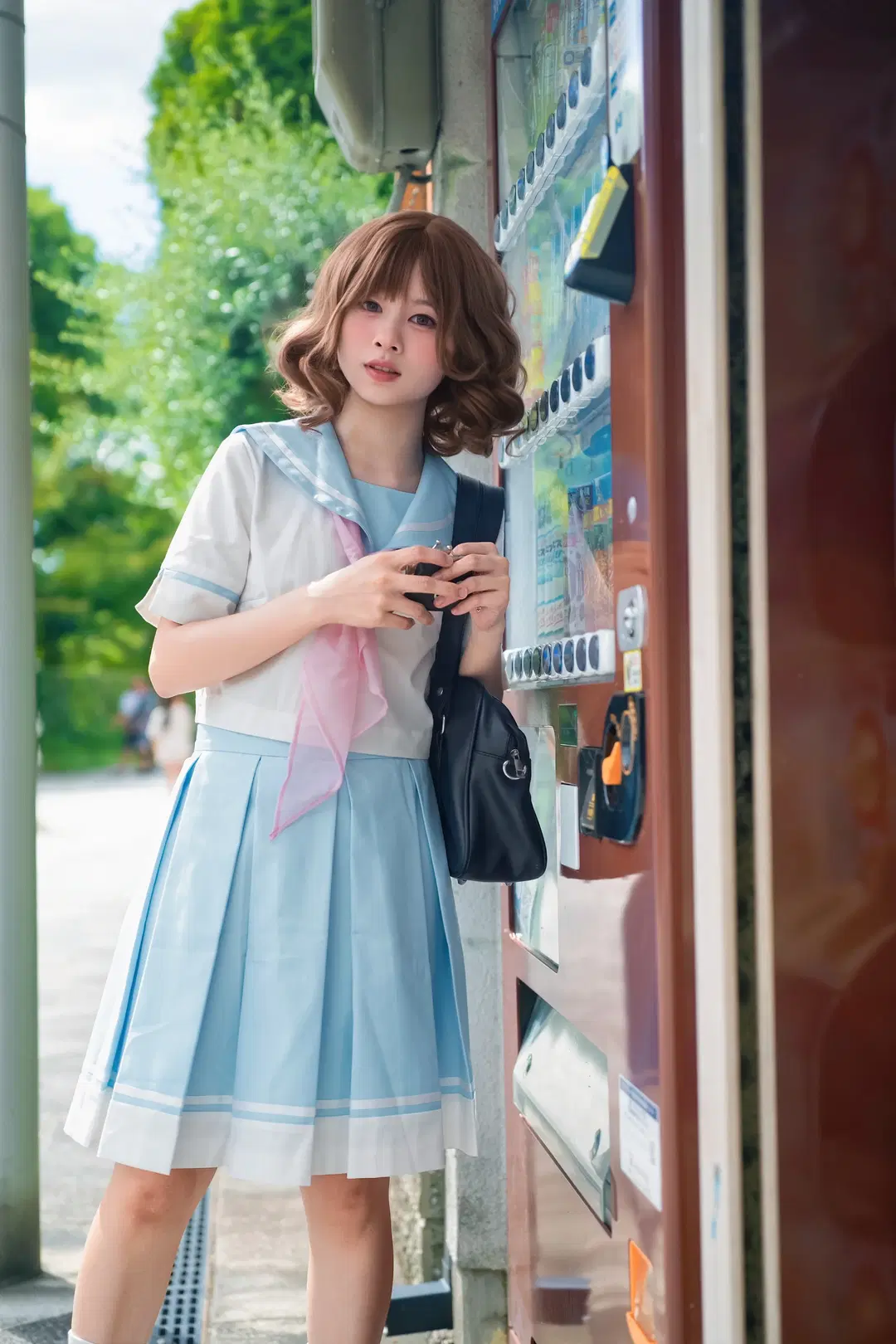 【黃前久美子cos】北宇治高夏服宇治夏日外景 - 秘封白昼梦 - 第3張