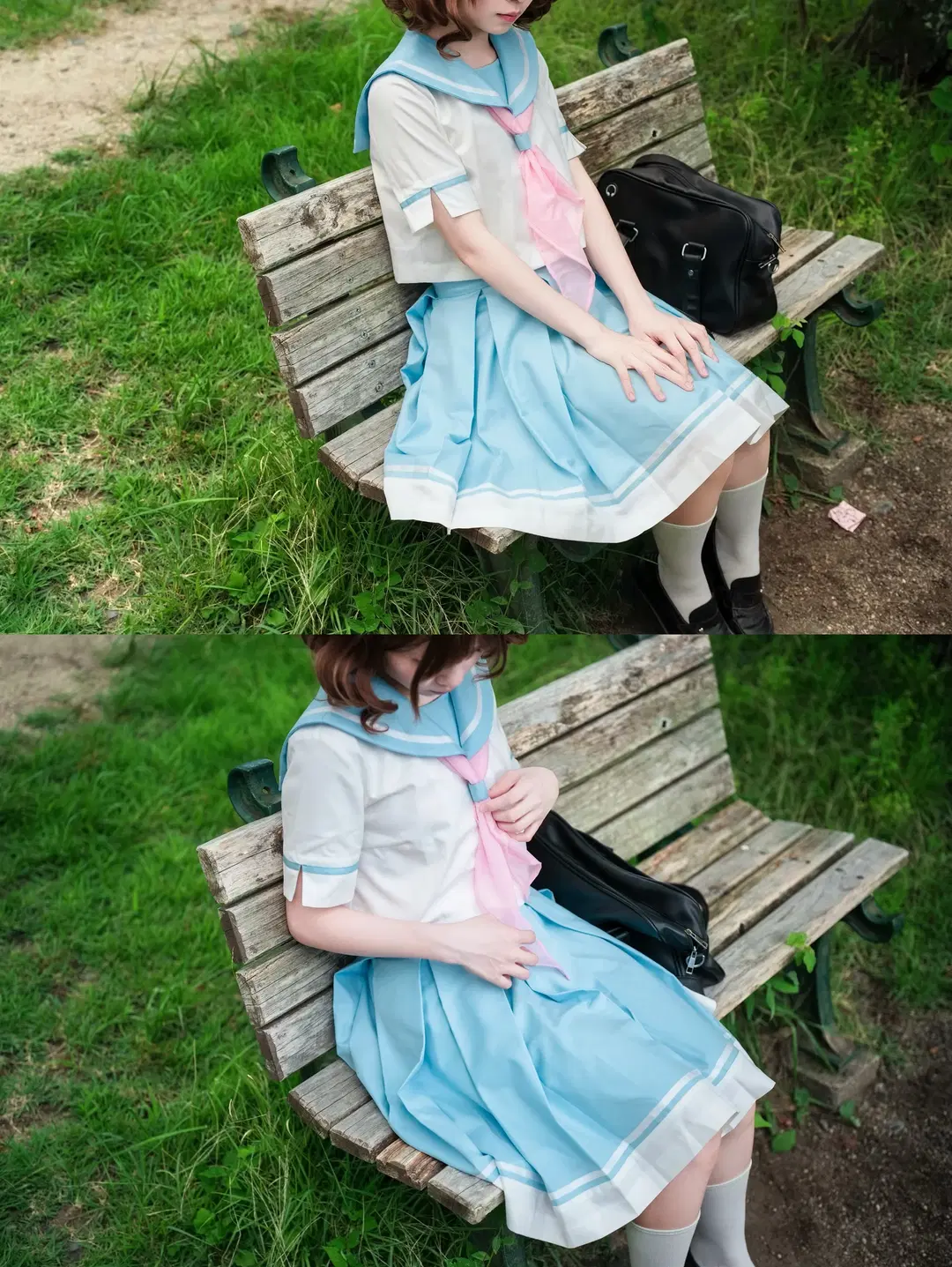【黃前久美子cos】北宇治高夏服宇治夏日外景 - 秘封白昼梦 - 第5張