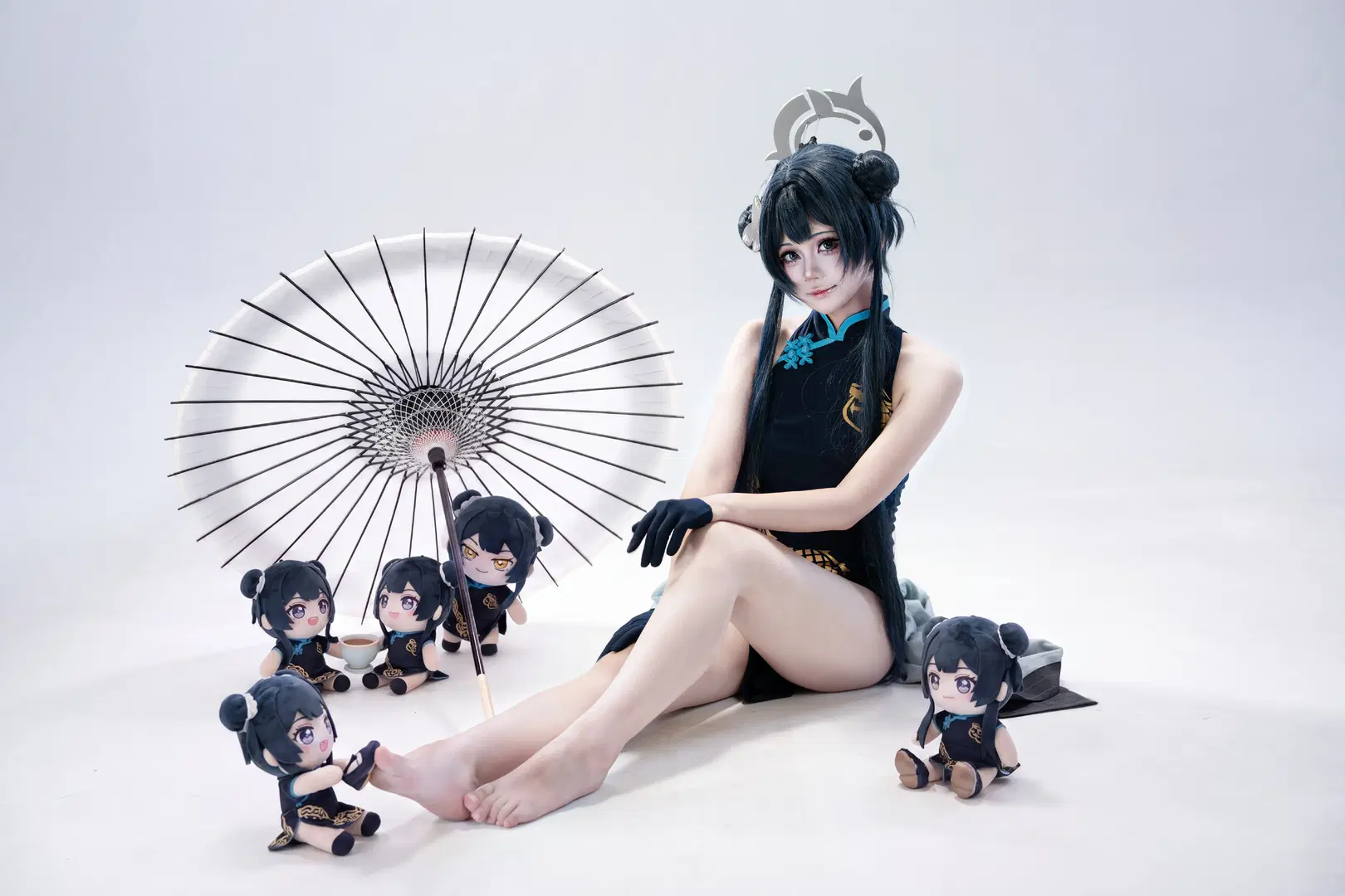 Blue Archive, Misaki cosplay, Qipao, Anime cosplay, Kisaki
