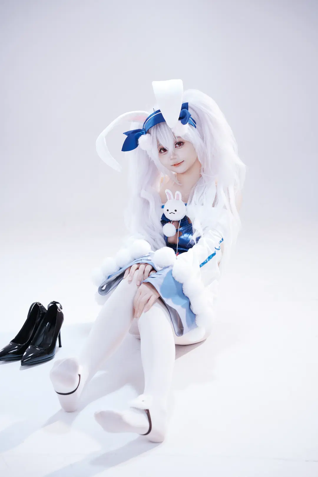 【ラフィー コスプレ】『アズールレーン』3つの形態を巡る撮影記録｜うさ耳 白ストッキング コスプレ - Petrichor猫猫 - 3枚目