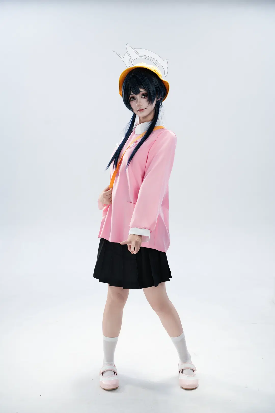 蔚蓝档案, 妃咲cos, 二次元cosplay, 粉色系穿搭, 可爱风cos