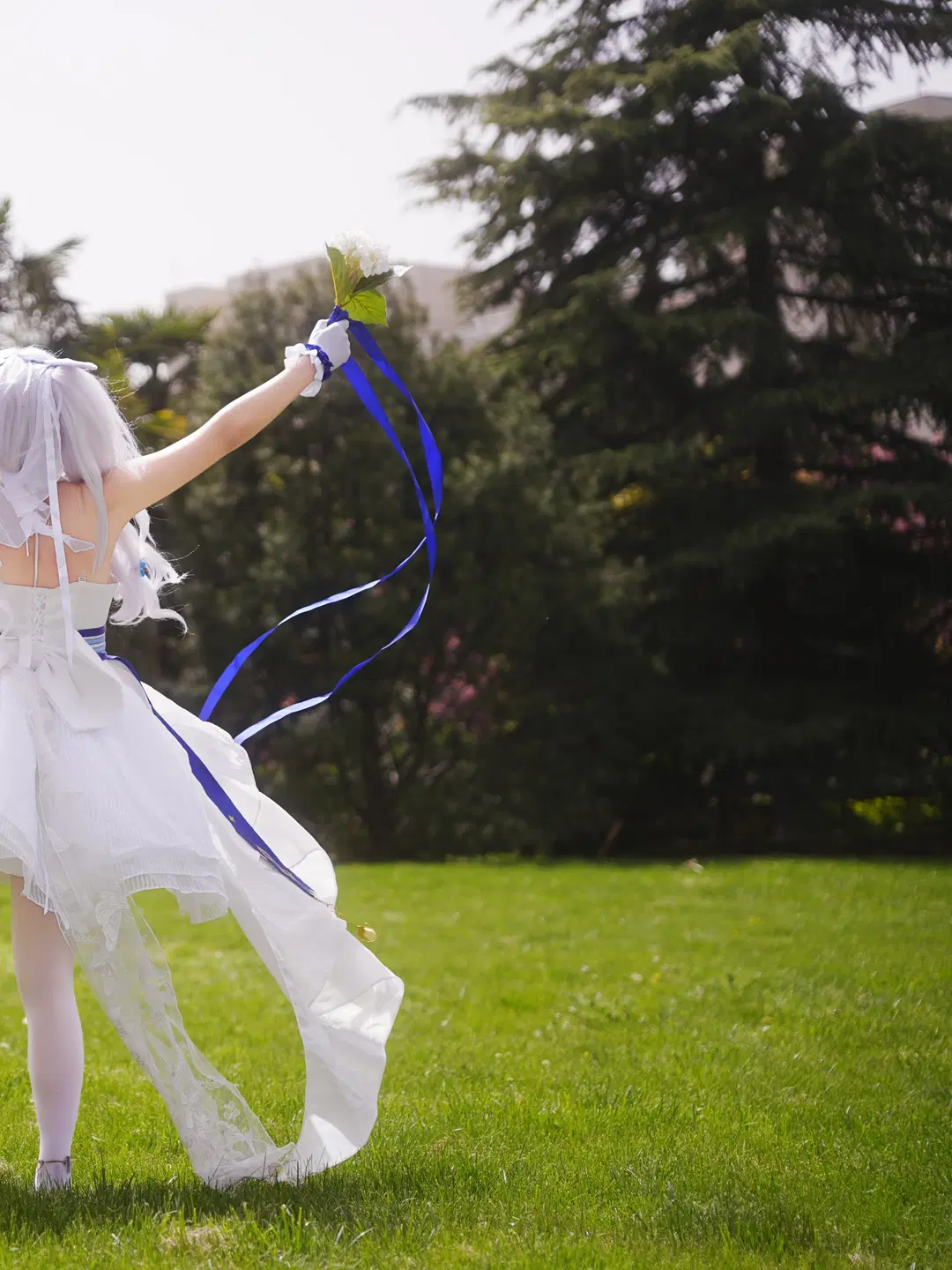 [Laffey cosplay] Azur Lane Oath White Dress: A Touch of Spring Breeze in Autumn by Petrichor猫猫 - Image 3