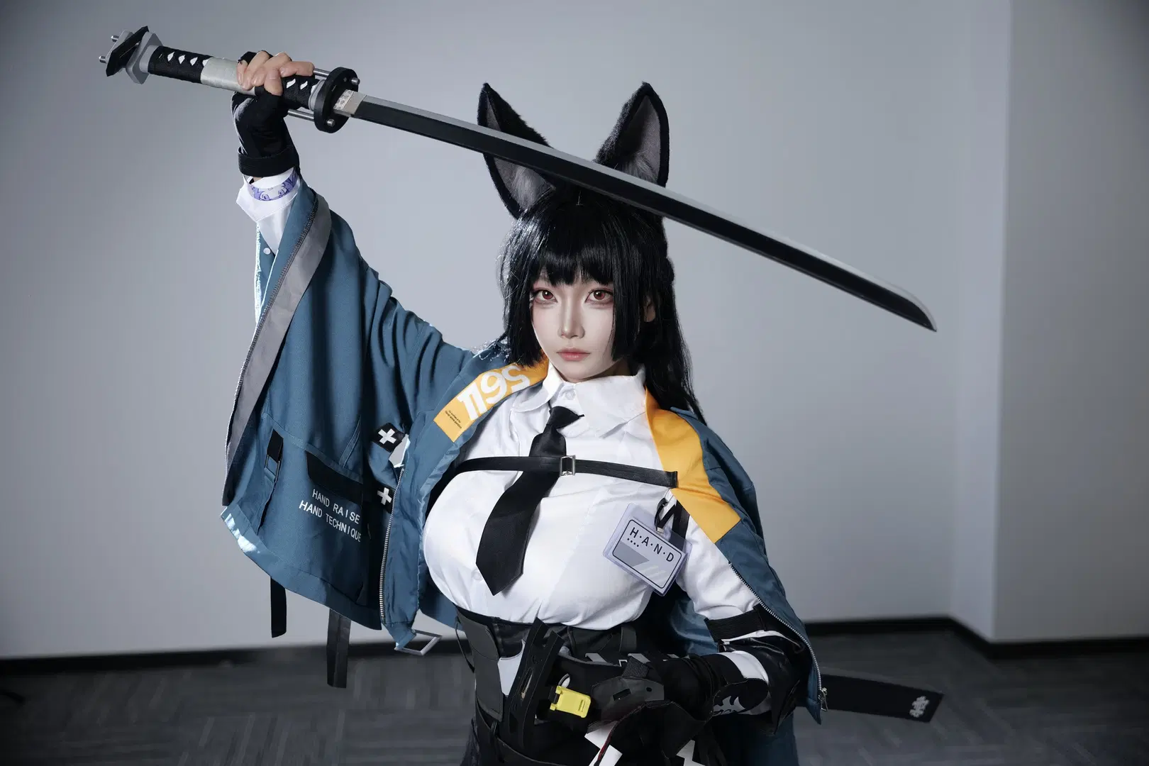 【星见雅cos】绝区零的冷酷剑士，气场全开 - Ella大可爱 - 第5张