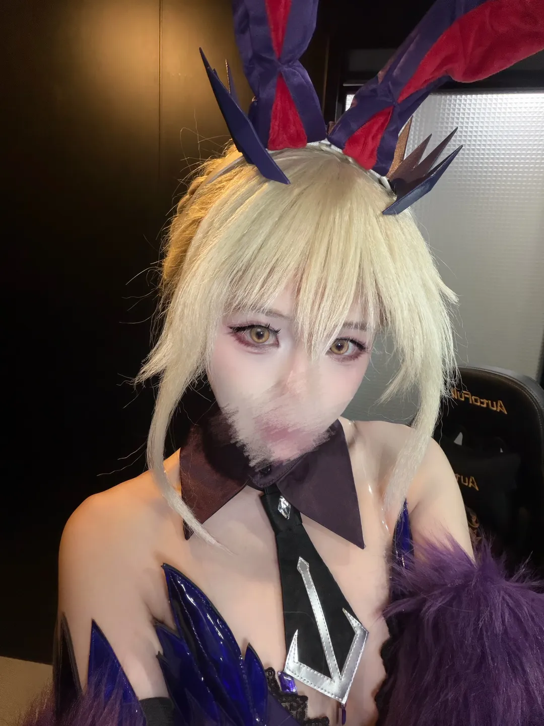 二次元, fgo, 黑枪呆cos, 网袜, 阿尔托莉雅 - 第2张