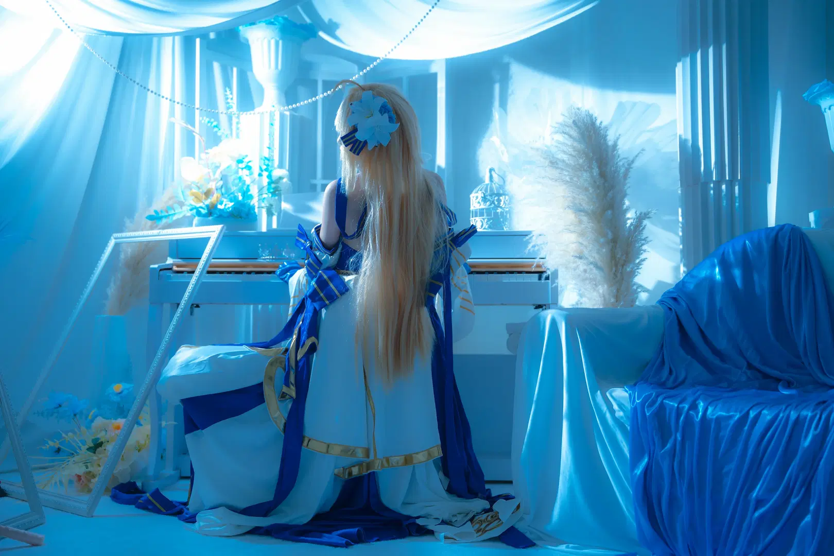 【アルクェイド コスプレ】月姫の青と白の月の都 - 商齐 - 2枚目