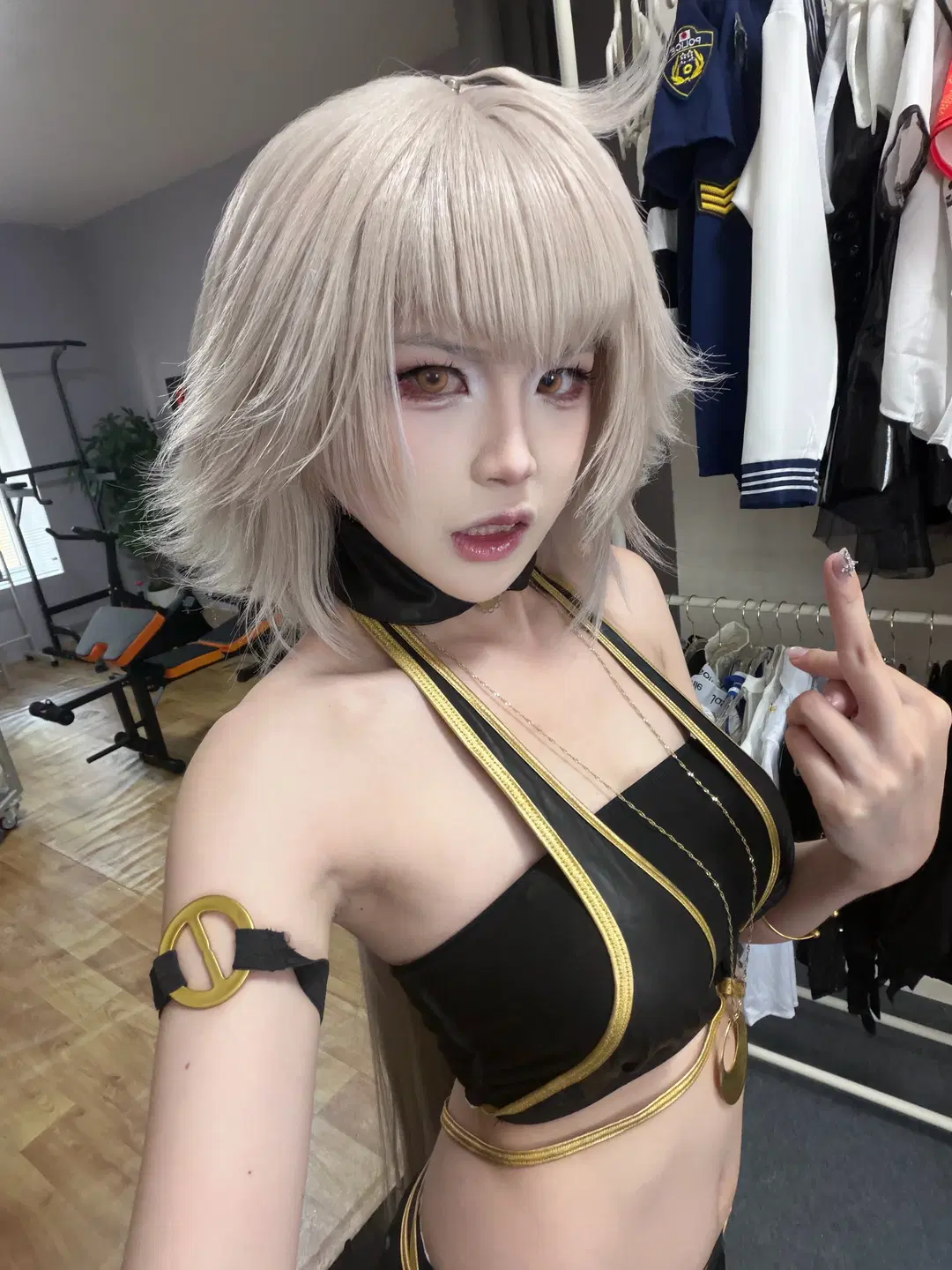 Fate, Anime cosplay, Fate/Grand Order, Jeanne d'Arc (Alter) cosplay, Swimsuit Jeanne Alter