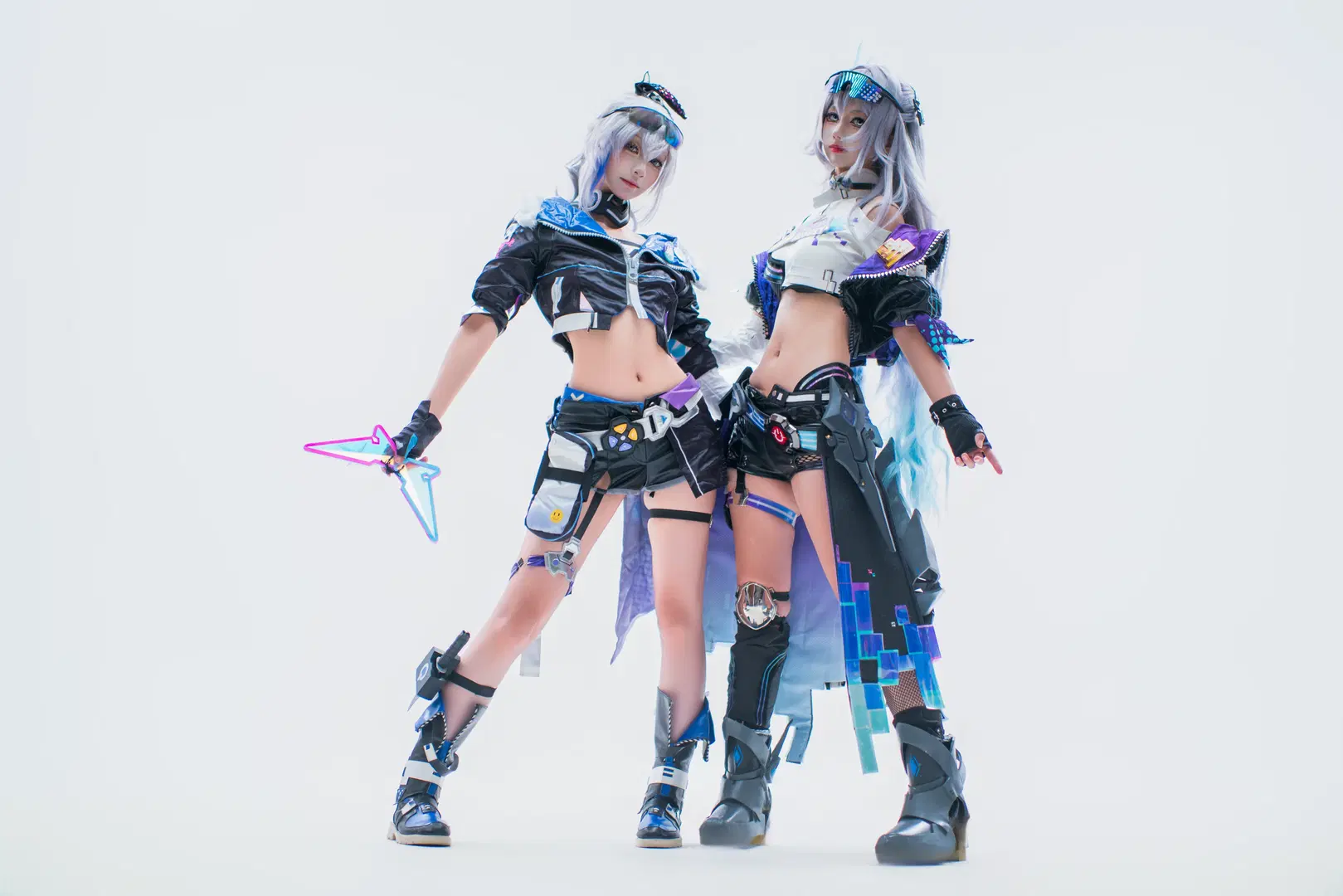 崩壊：スターレイル, サイバーパンク, 銀狼 コスプレ, ゲームコスプレ, ストッキング